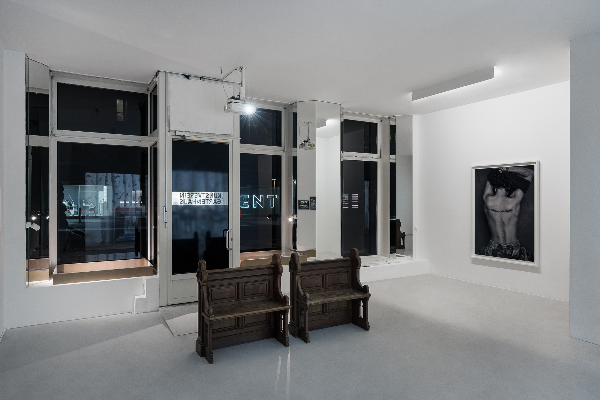 Rene Matić, installation view, 2023, KUNSTVEREIN GARTENHAUS