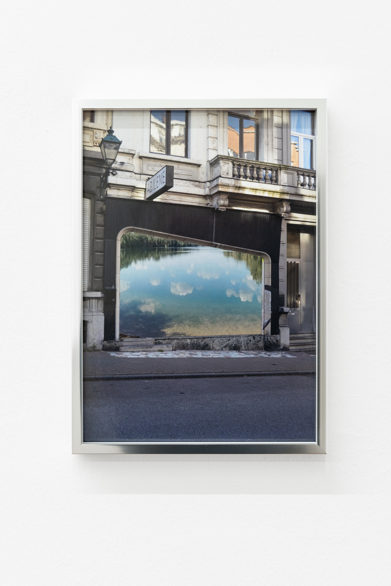 Judith Adelmann, "in this corner of the world #1", 2016/2023, photo collage, 29,7 x 21 cm