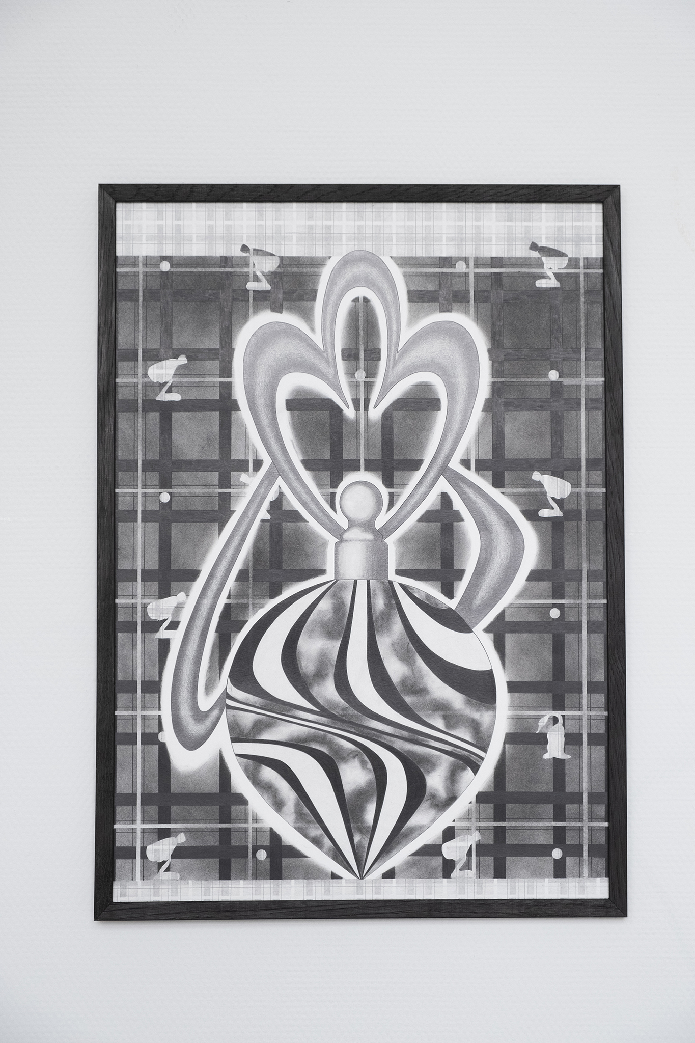 Audrey Aumegeas, Berlingotta, graphite pencils and charcoals on Canson paper, 58 x 42 cm, 2022