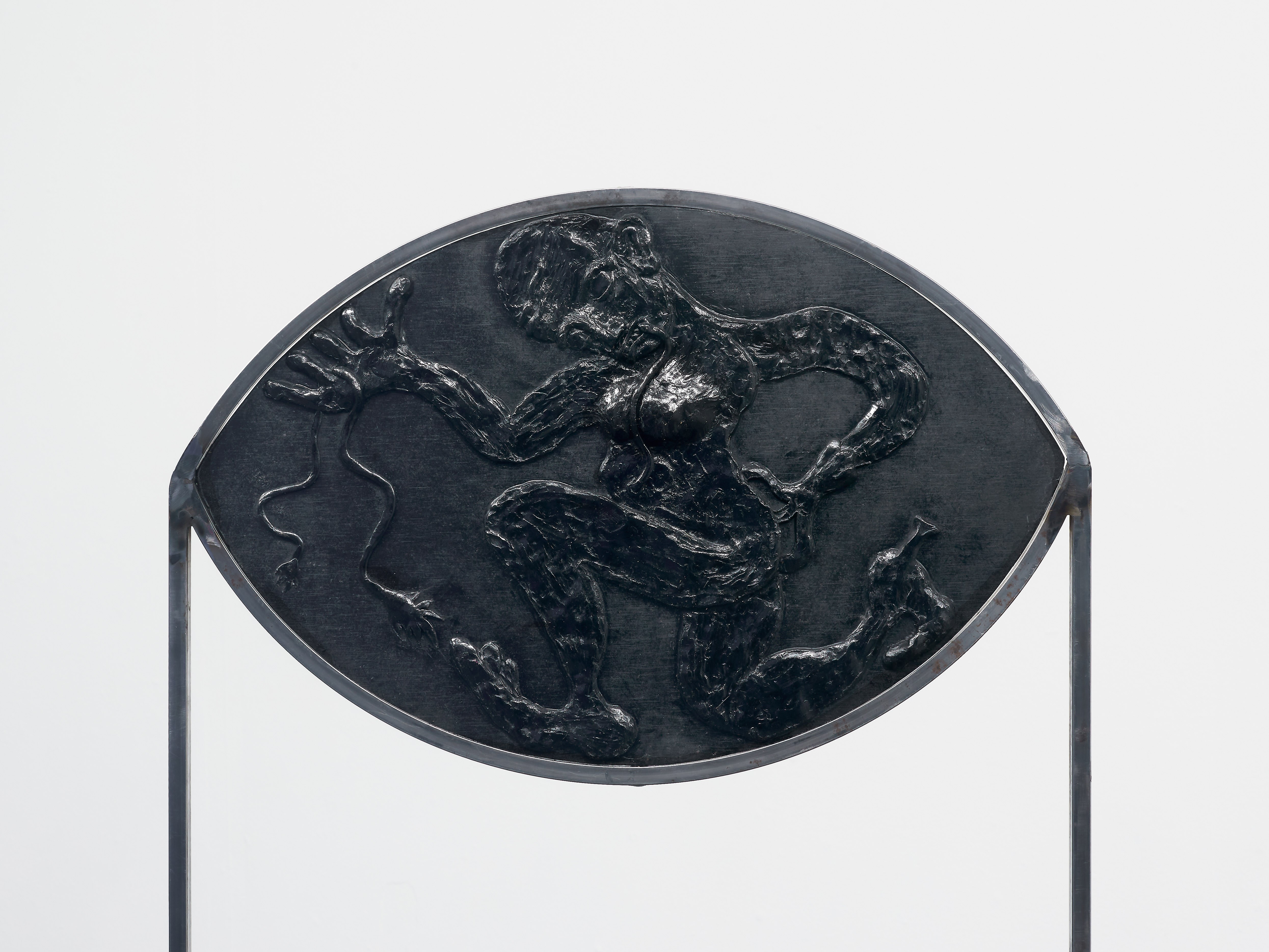 1000 regrets (2023) textile, metal, resin