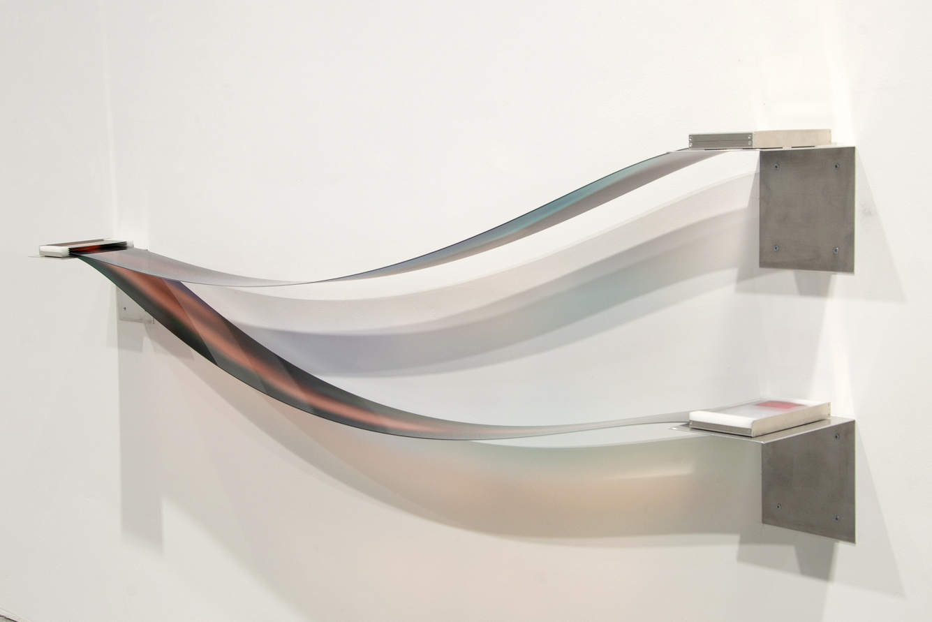 Lorin Brockhaus, Cases/Contents, 2022, Aluminum, UV-Print on acrylic glass, PE