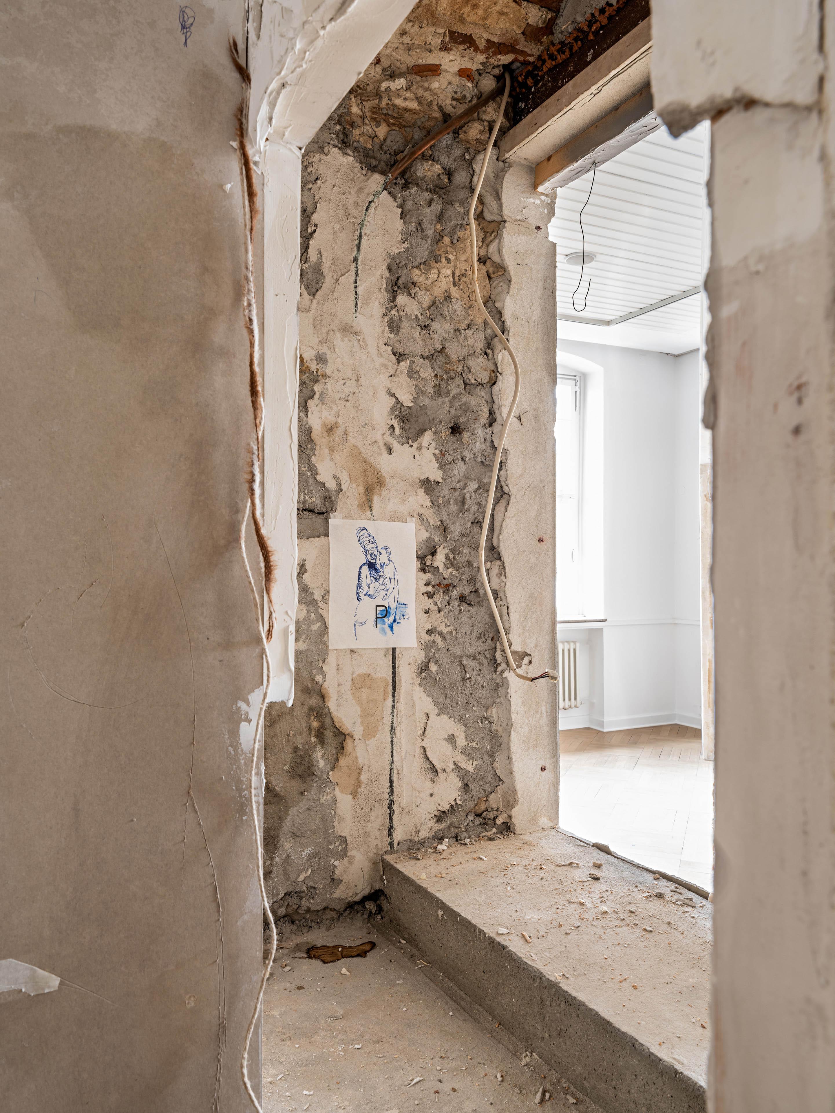 Installation view_Tolia Astakhishvili_I think it’s closed_2023_Kunstverein Bielefeld_Photo/Fred Dott