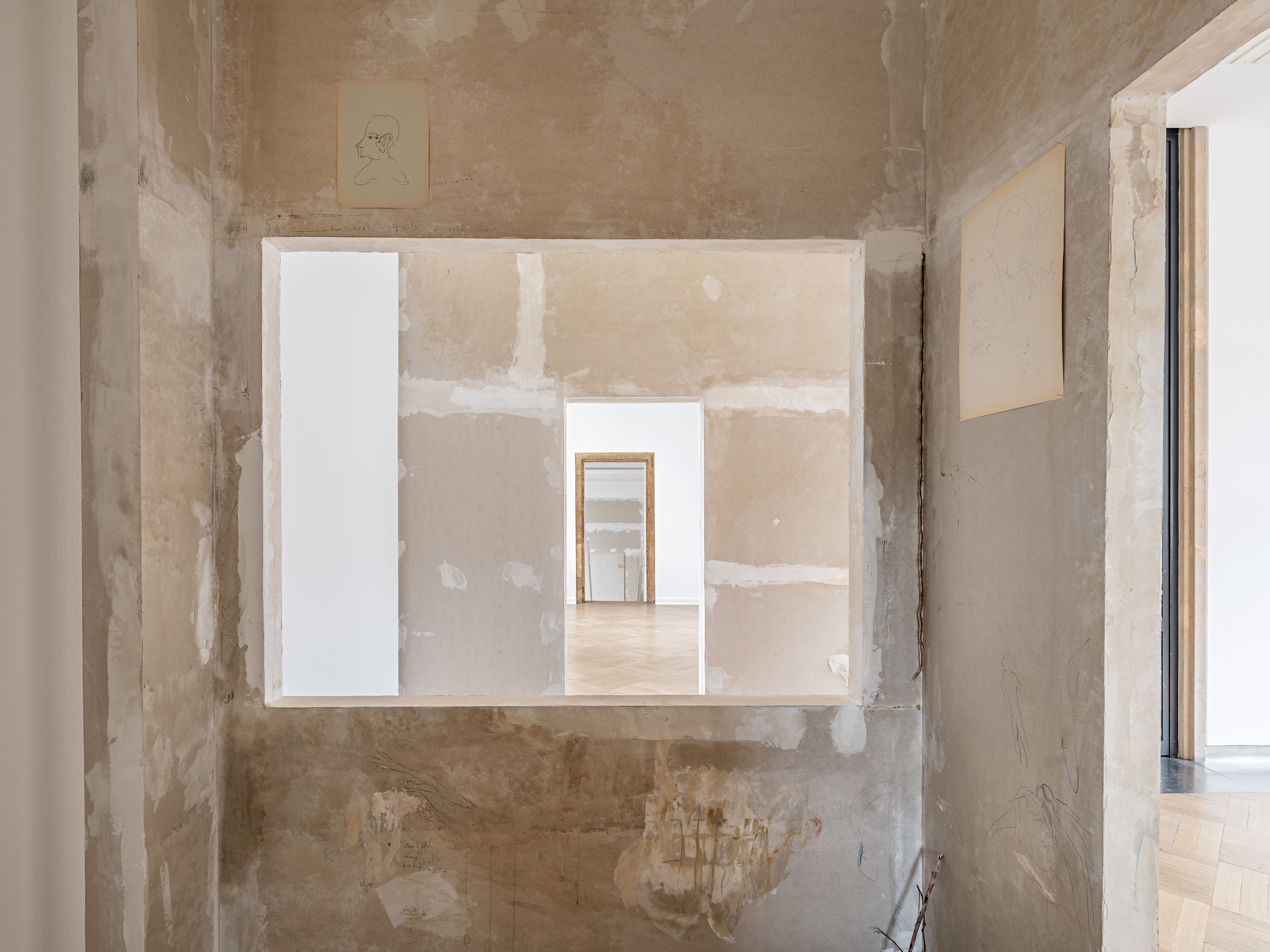 Installation view_Tolia Astakhishvili_I think it’s closed_2023_Kunstverein Bielefeld_Photo/Fred Dott