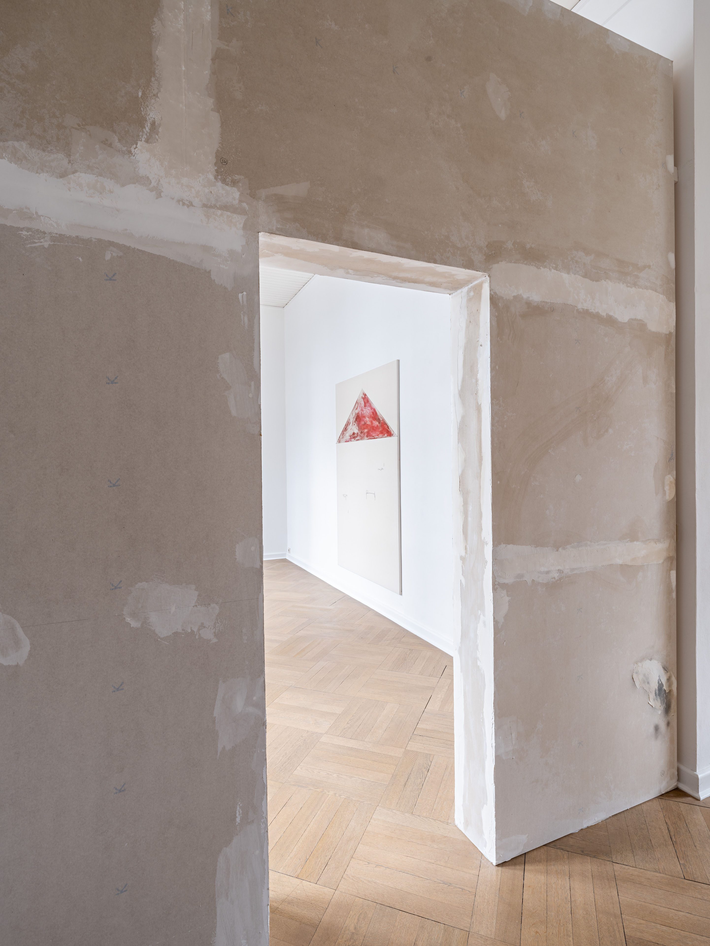 Installation view_Tolia Astakhishvili_I think it’s closed_2023_Kunstverein Bielefeld_Photo/Fred Dott