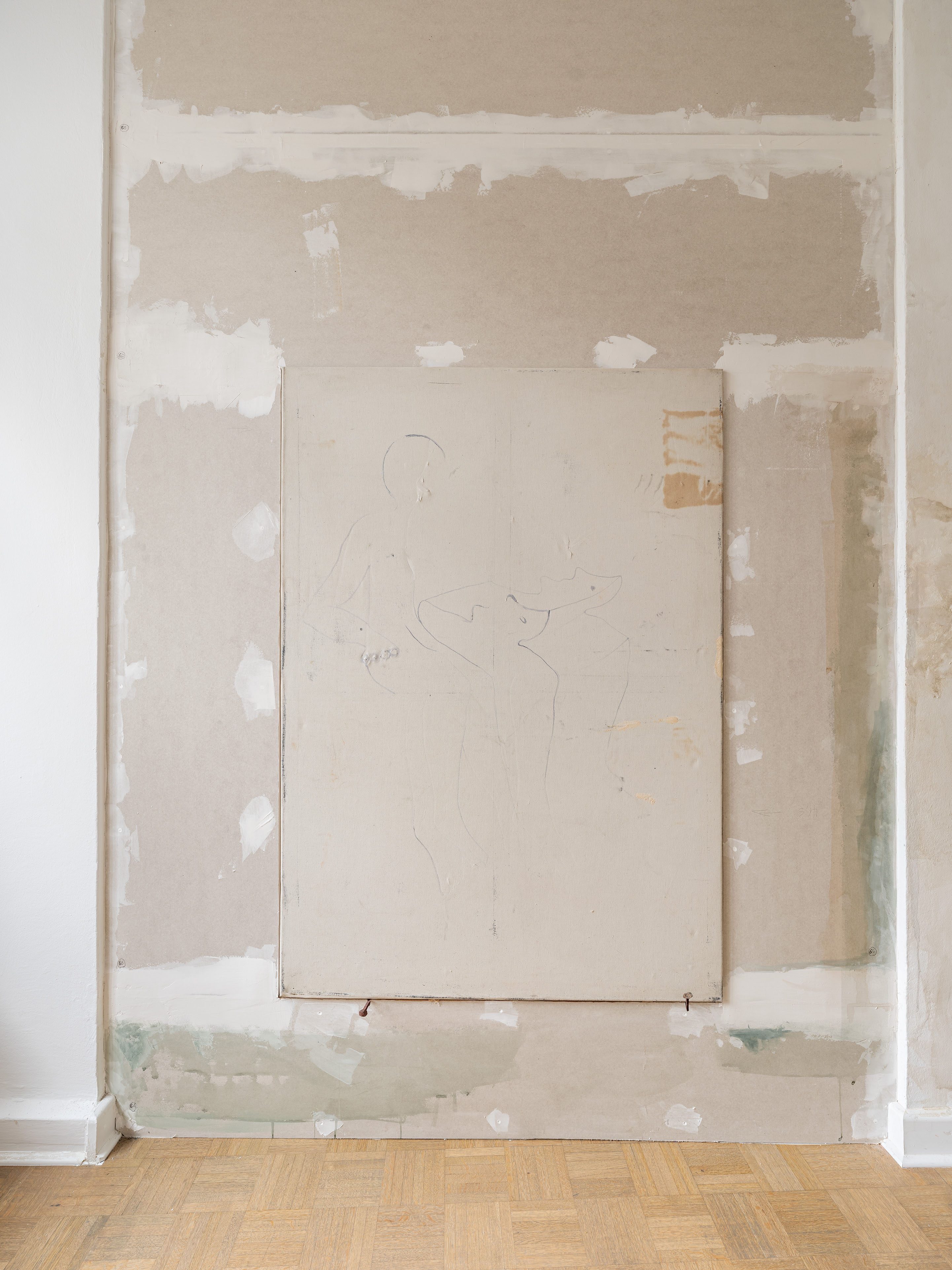 Detail_Tolia Astakhishvili_Moonlight accordion player and lies, day side_2014_Kunstverein Bielefeld_Photo/Fred Dott