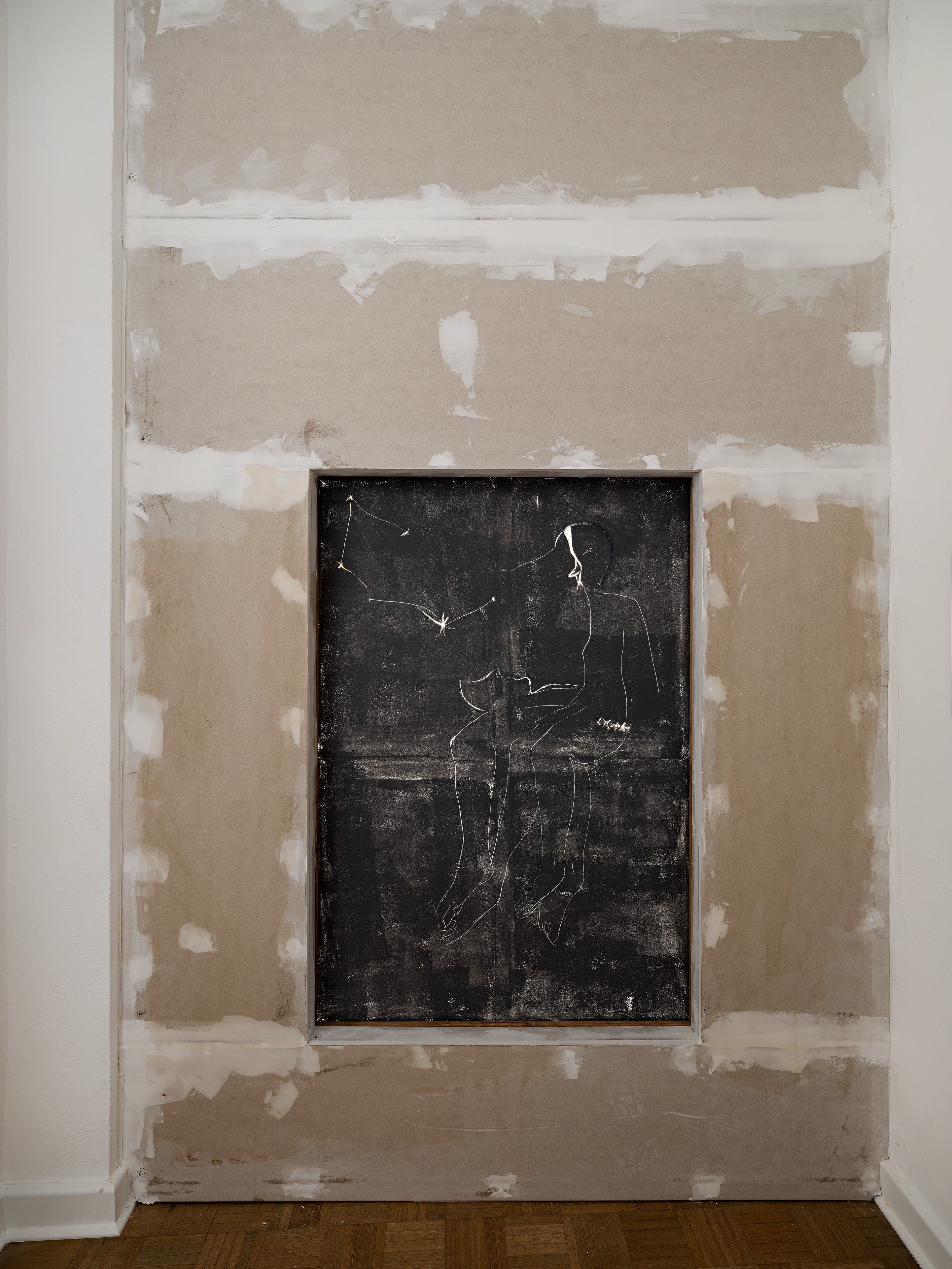 Detail_Tolia Astakhishvili_Moonlight accordion player and lies, night side_2014_Kunstverein Bielefeld_Photo/Fred Dott