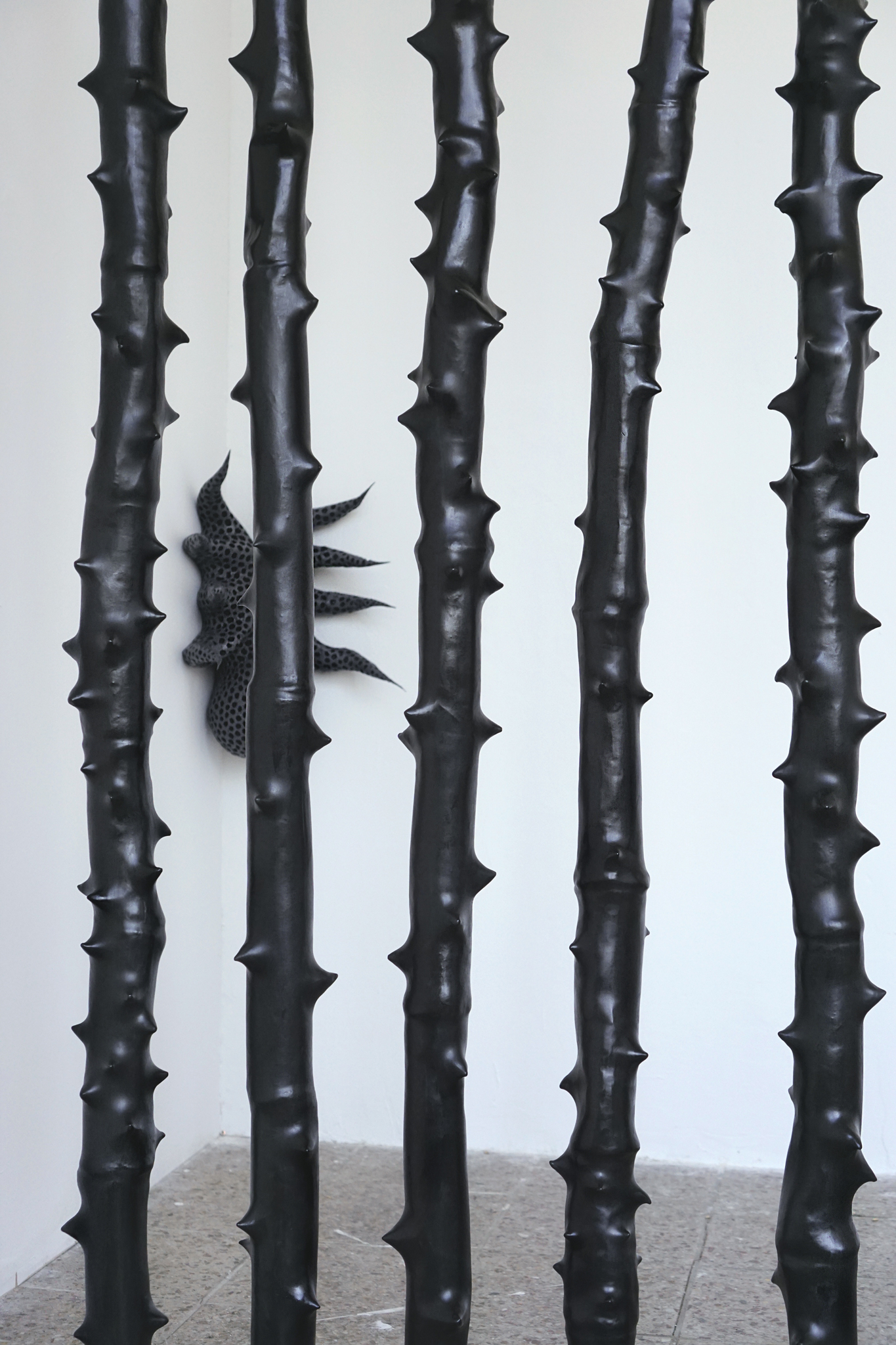 imitations, pos. 1-5, 2023, Tiziana Krüger and nest gen 3 (Spinne), 2023, Linus Clostermann