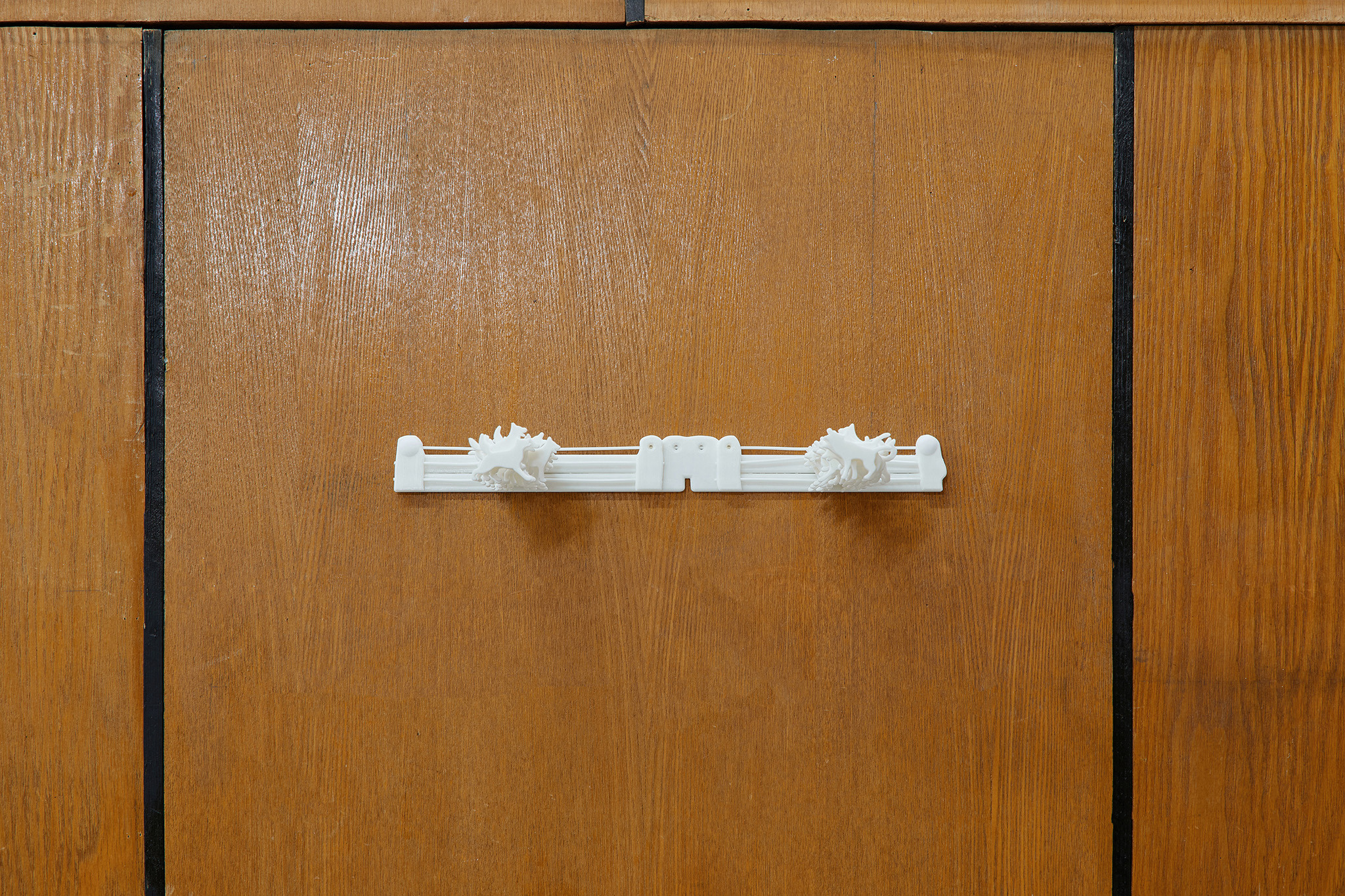 Alexey Rumin, Cour d'honneur, 2022, PLA 3D printing, 34 × 4 × 18 cm