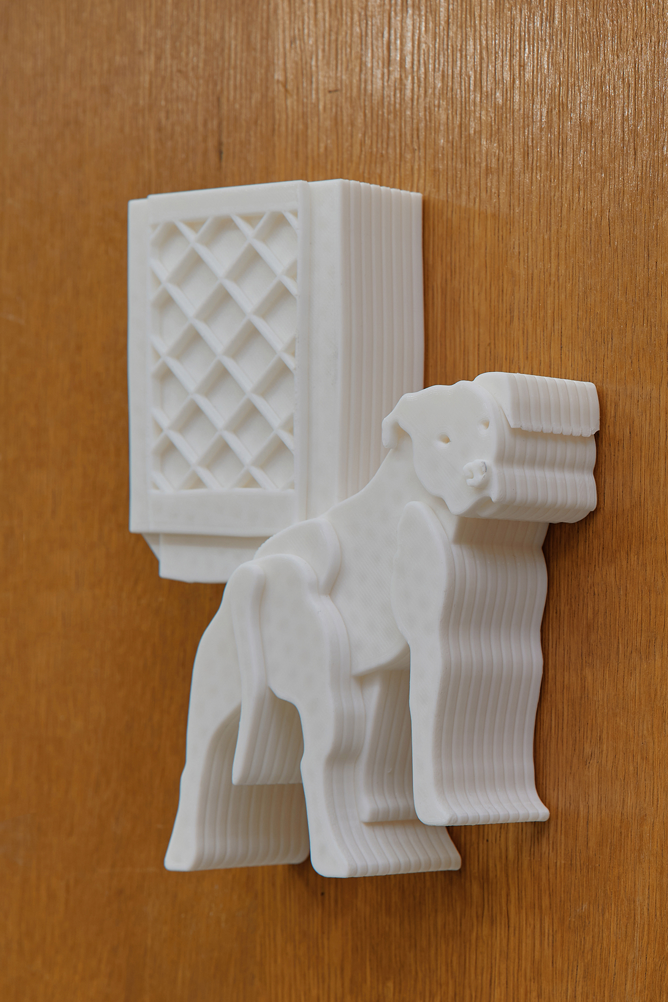 Alexey Rumin, Bifa (detail), 2021, PLA 3D printing, dimensions vary