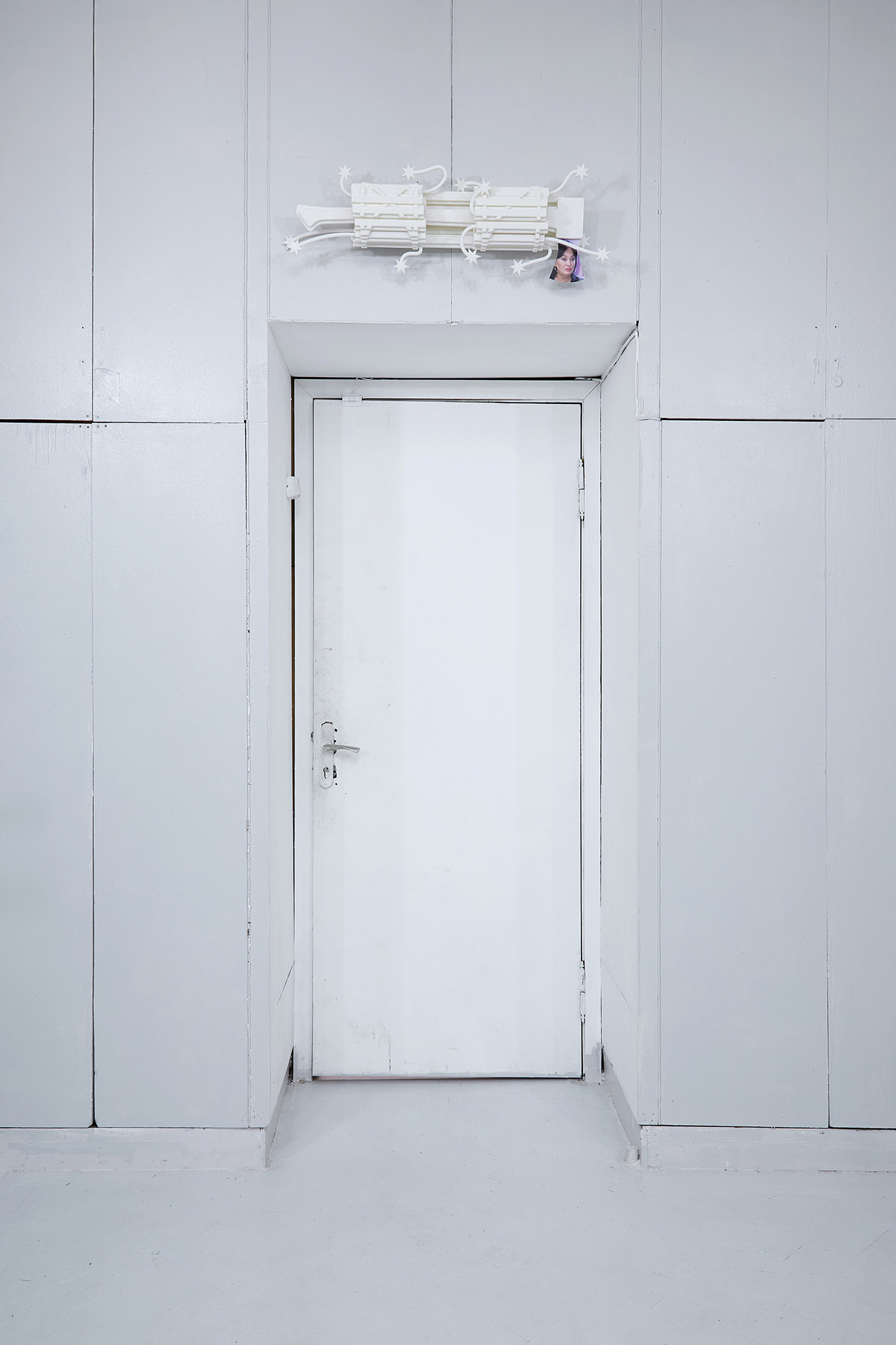 Alexey Rumin, Horcrux, 2022, UV printing on PLA 3D printing, 81 × 28 × 15 cm