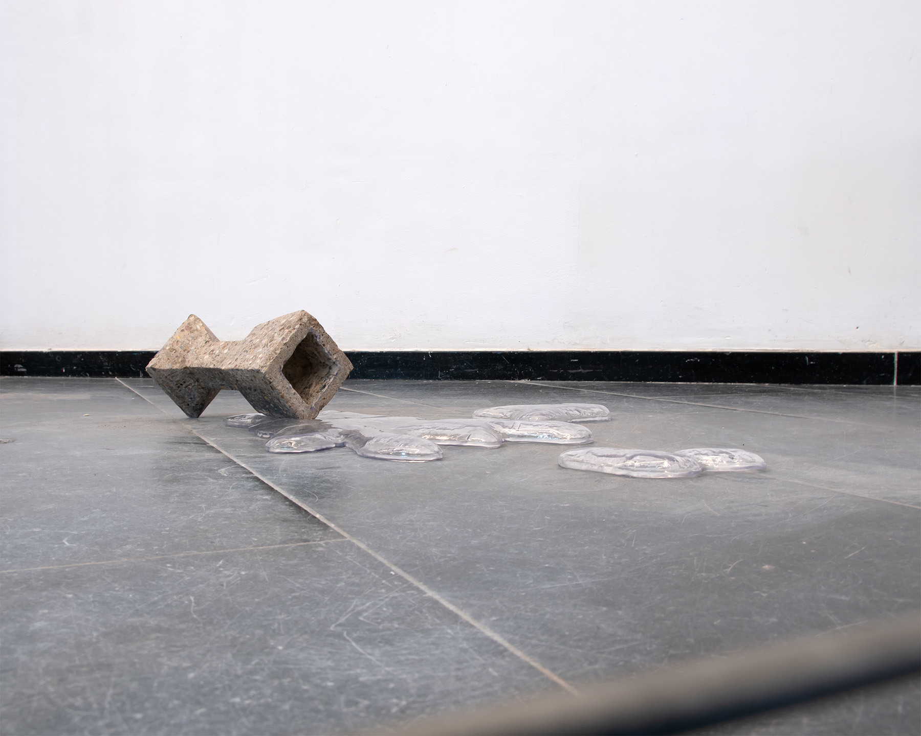 Goblet, 2023, concrete, PET-G