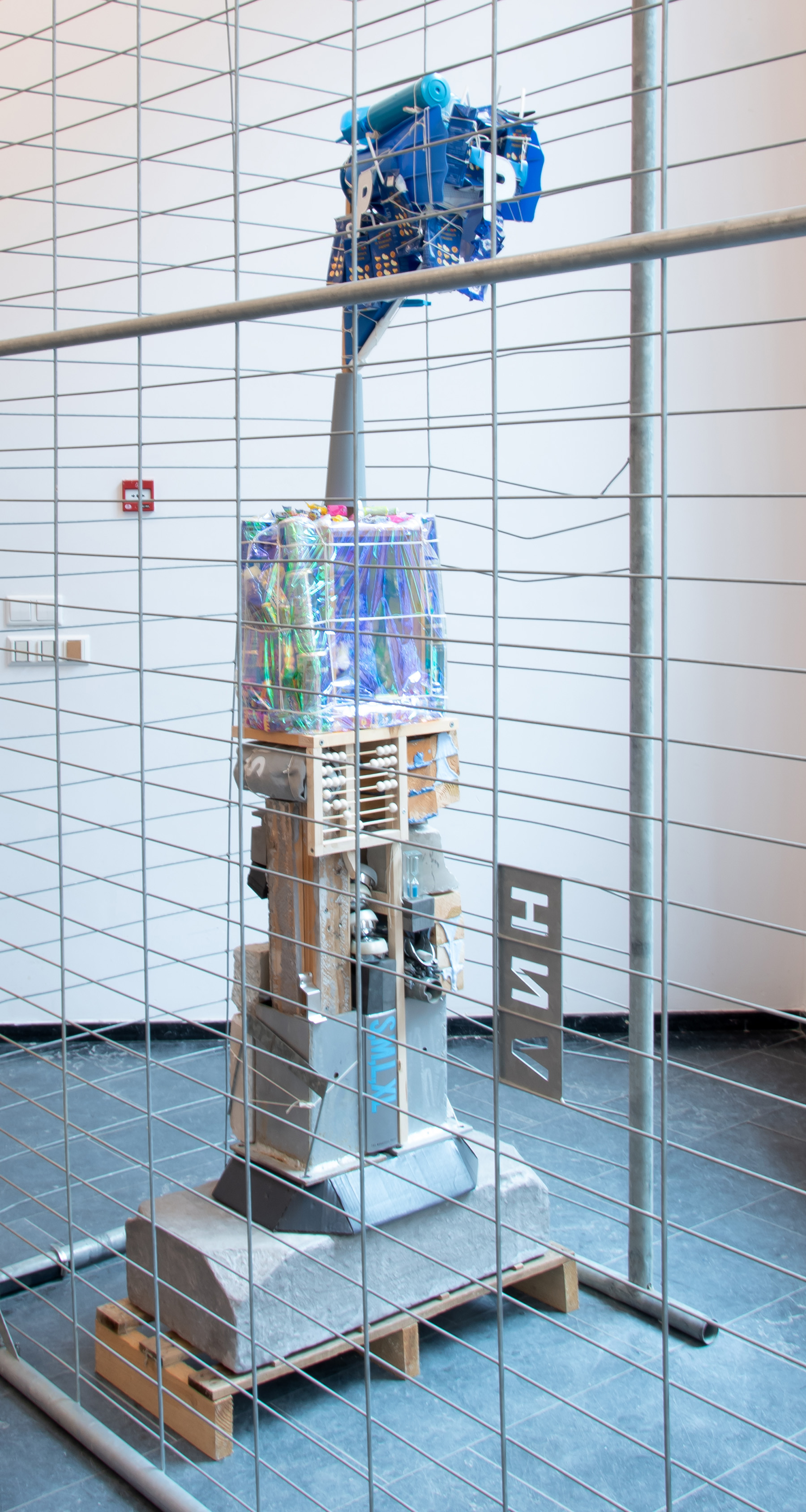 A Series of 7 Parkeerautomaat P30012, 2023, mixed media