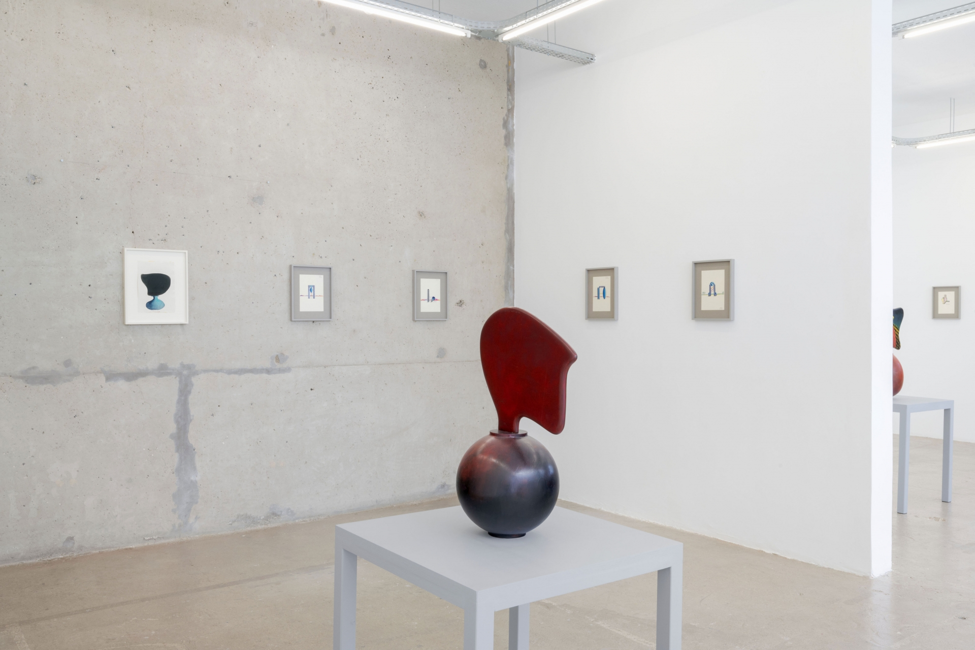 Martine Bedin, Palazzi, 2023, exhibition view, CrÃ¨vecÅ“ur, Paris. Courtesy of the artist and CrÃ¨vecÅ“ur, Paris. Photo: Martin Argyroglo.