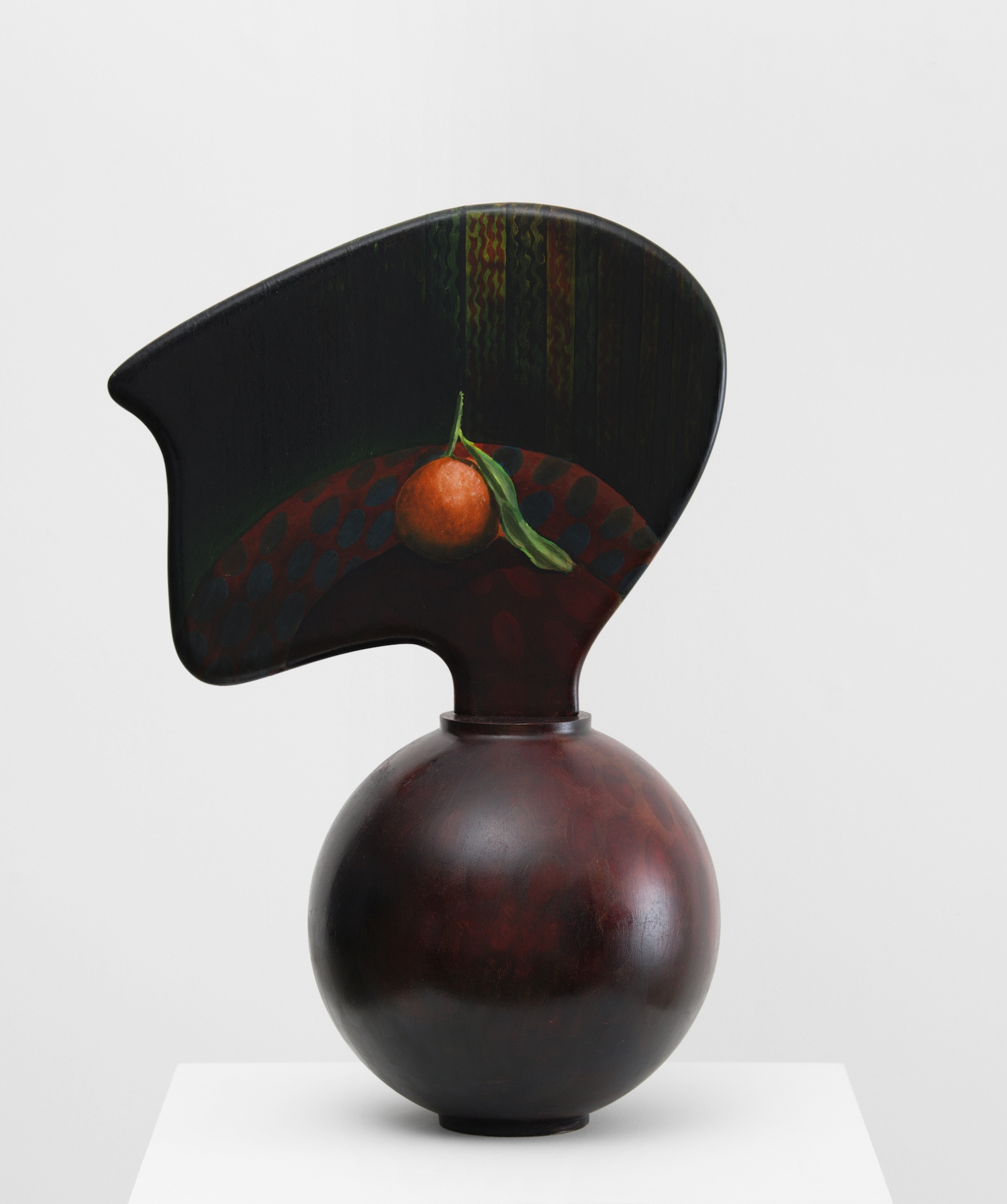 Palazzo Gocciolai (Vase in Vase series), 2022-2023, Oil on wood, 64 × 43 × 30 cm. Photo: Aurélien Mole