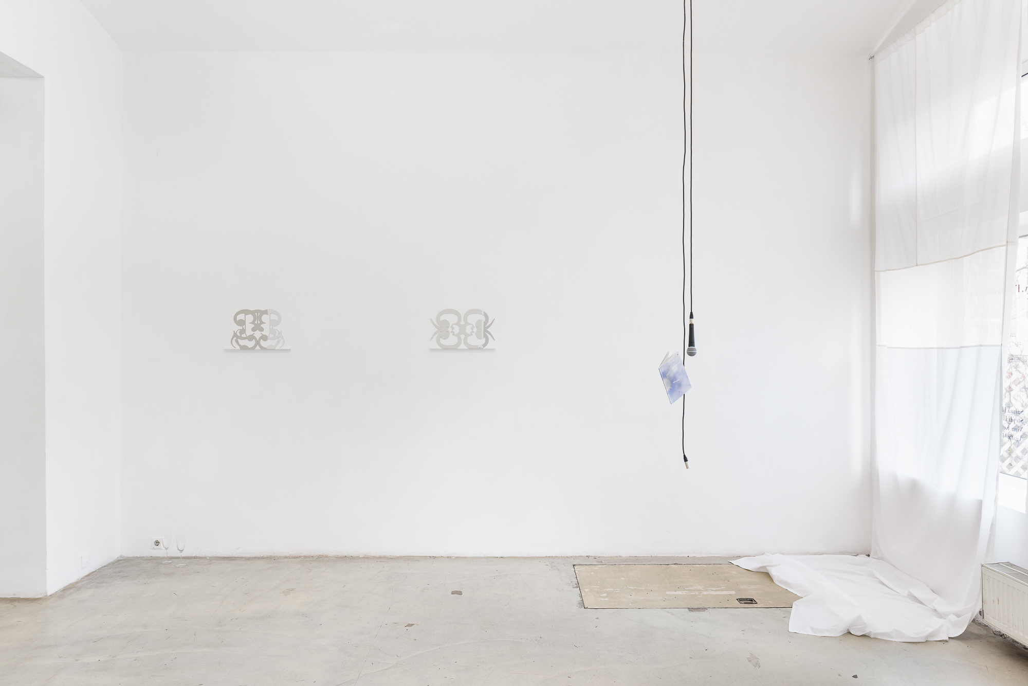 Don't worry, I'll play it by ear, WAF Galerie, Vienna, installation view, photography: Manuel Carreon Lopez