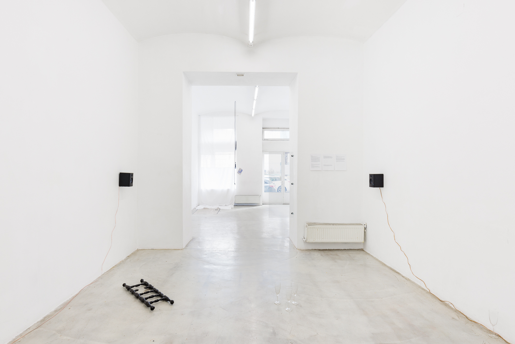 Don't worry, I'll play it by ear, WAF Galerie, Vienna, installation view, photography: Manuel Carreon Lopez