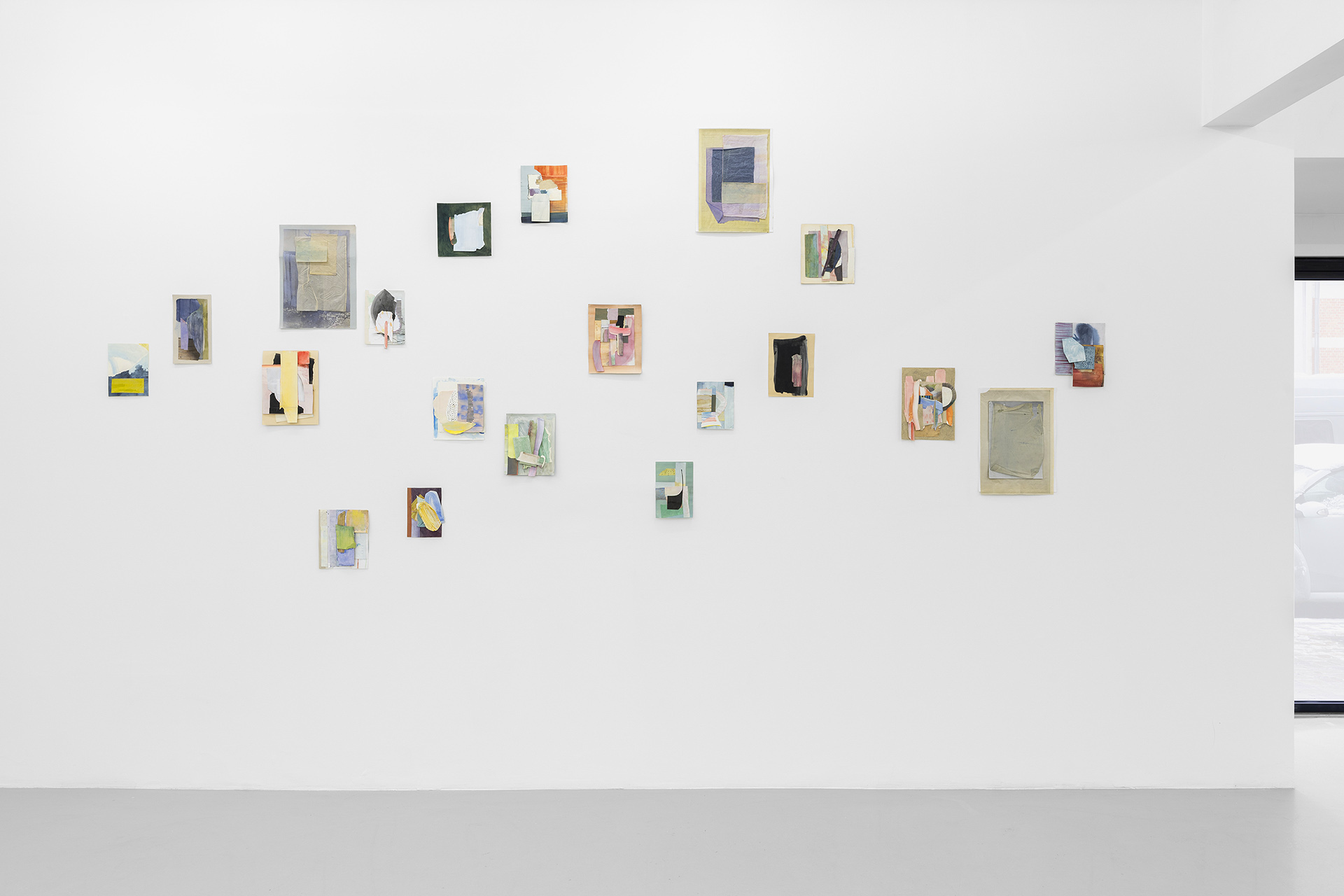 Tatiana Wolska, Dorota Buczkowska, Sandra Lecoq, exhibition view of "Ecologies intimes" at Irène Laub gallery, Brussels (BE), 2023