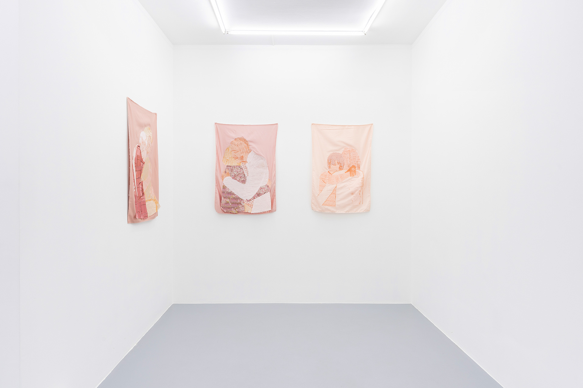 Tatiana Wolska, Dorota Buczkowska, Sandra Lecoq, exhibition view of "Ecologies intimes" at Irène Laub gallery, Brussels (BE), 2023