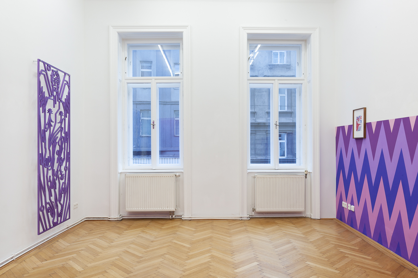 Gašper Kunšič, Guardians, exhibition view, 2023