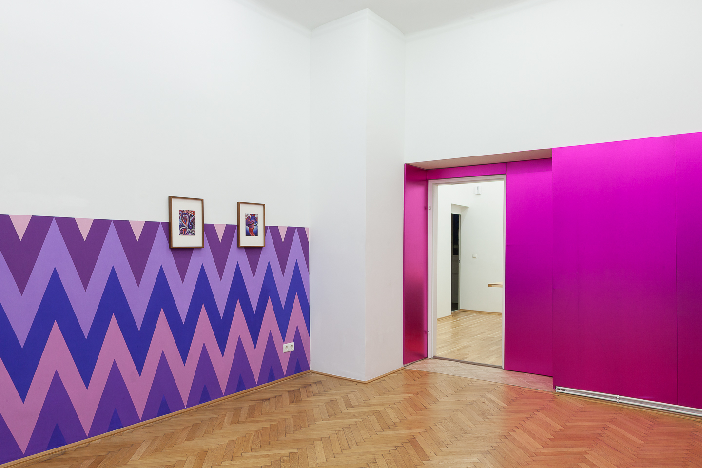 Gašper Kunšič, Guardians, exhibition view, 2023