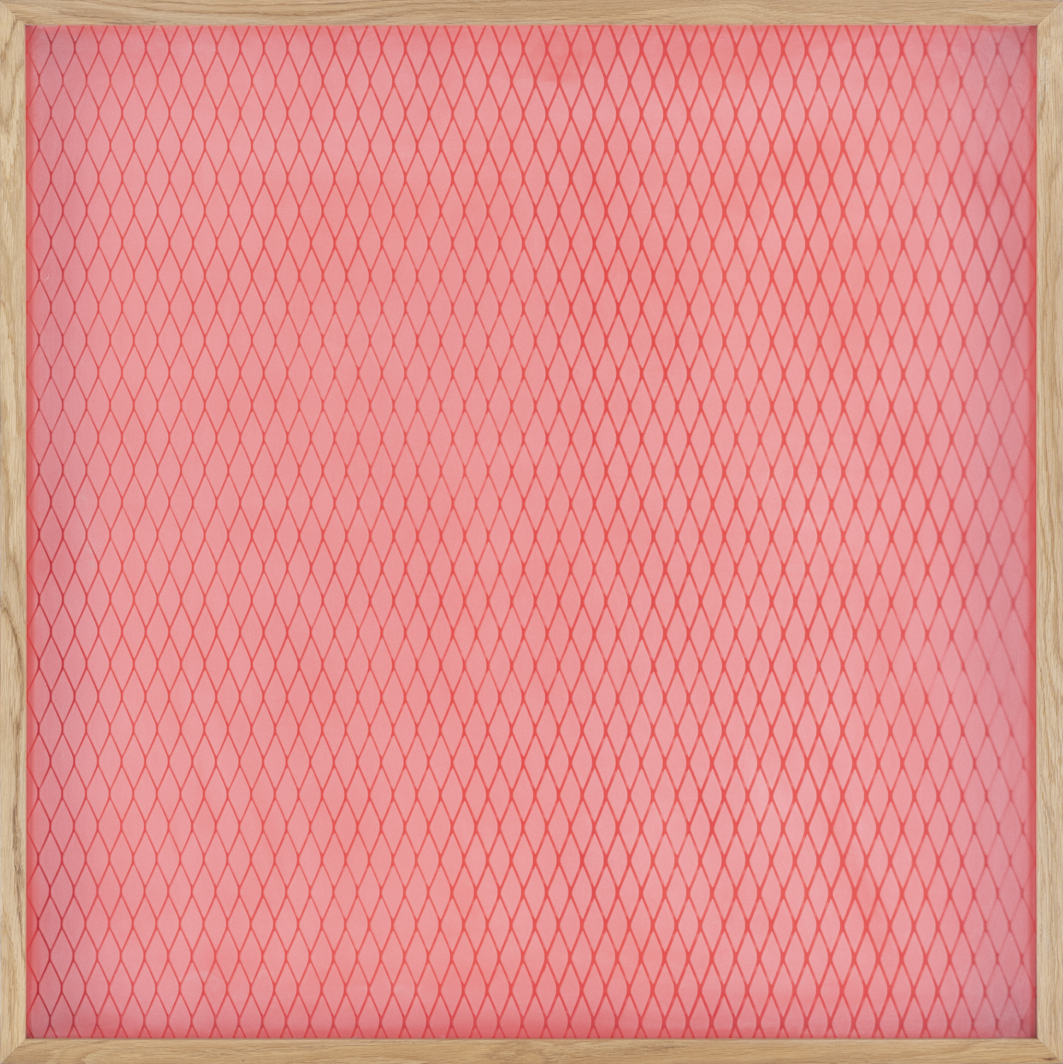 17. Clemens Wolf, Remix 15, 2022, Mirror, sandblasted, 103 x 103 cm, SANATORIUM, Istanbul