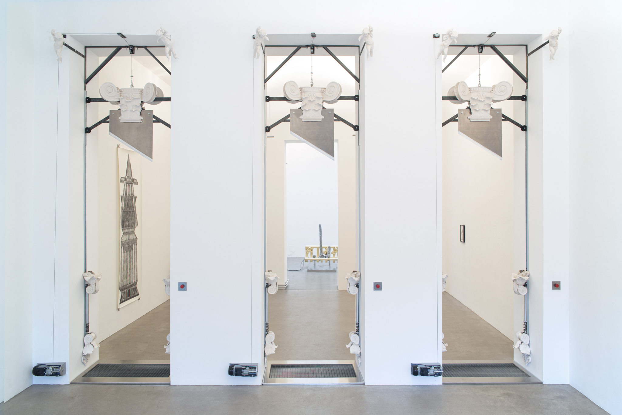 Installation view, SPECULATIVE SPECULUM, Galerie Raum mit Licht, Vienna, 2023