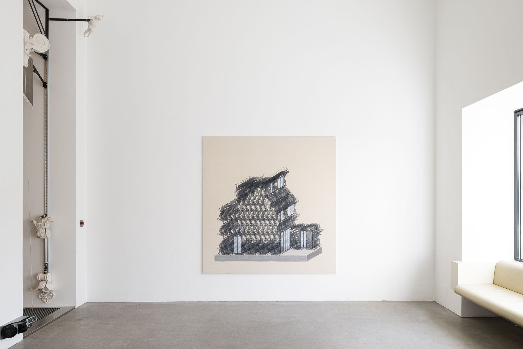 Installation view, SPECULATIVE SPECULUM, Galerie Raum mit Licht, Vienna, 2023