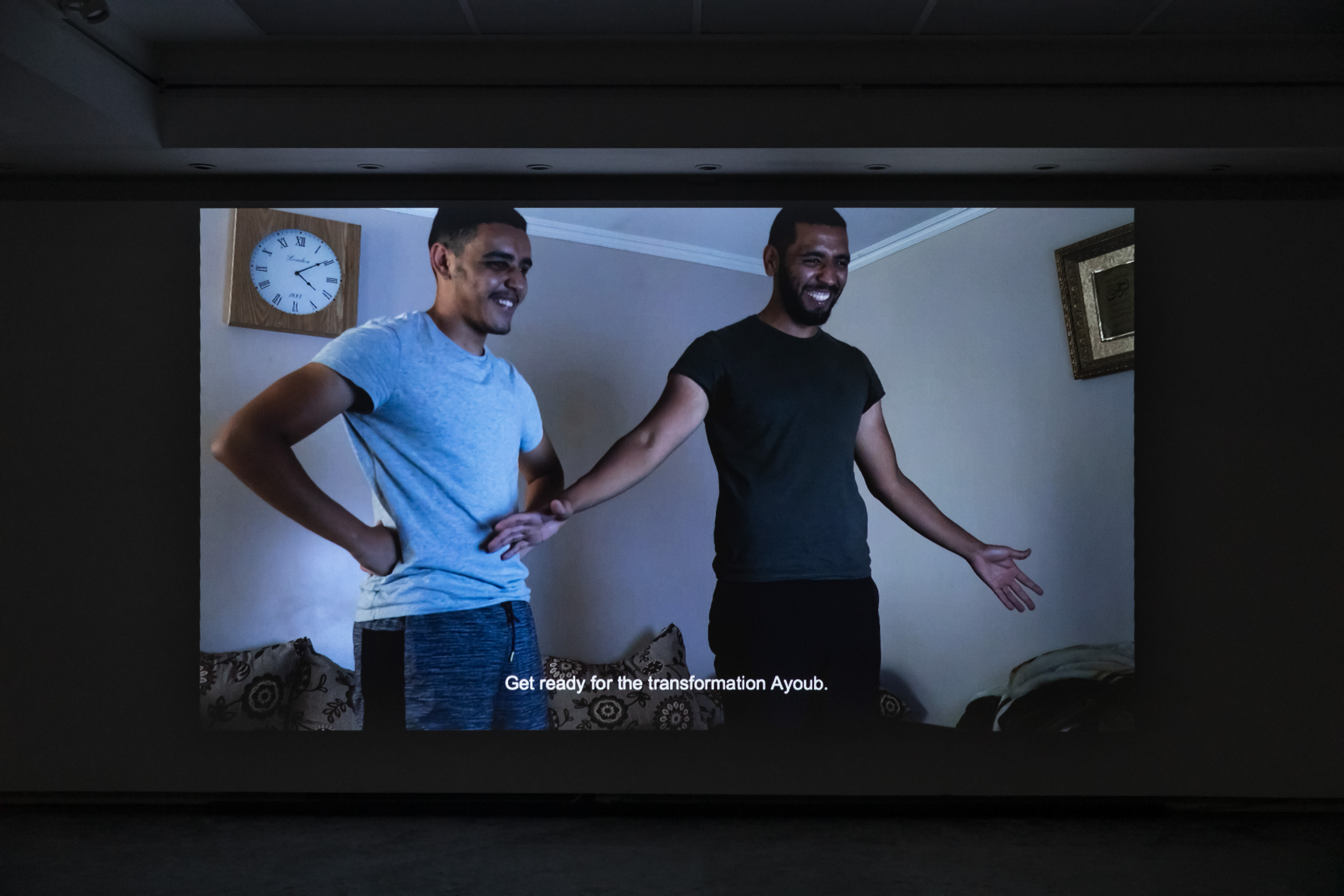 Installation view: Changing Track, P21 Gallery, London, 2023. Curated by Estelle Marois. Photo: Jack Elliot Edwards