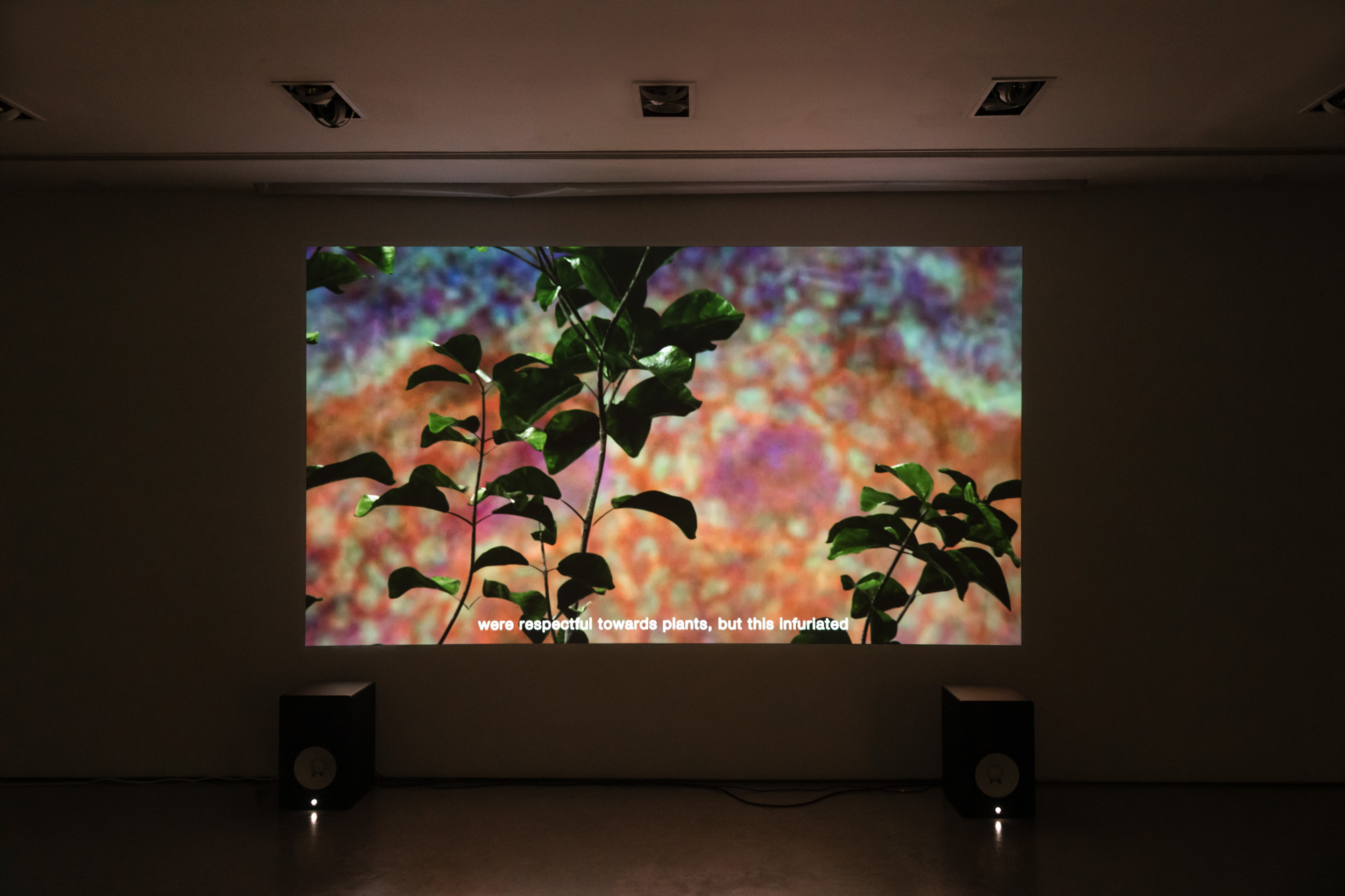 Installation view: Changing Track, P21 Gallery, London, 2023. Curated by Estelle Marois. Photo: Jack Elliot Edwards