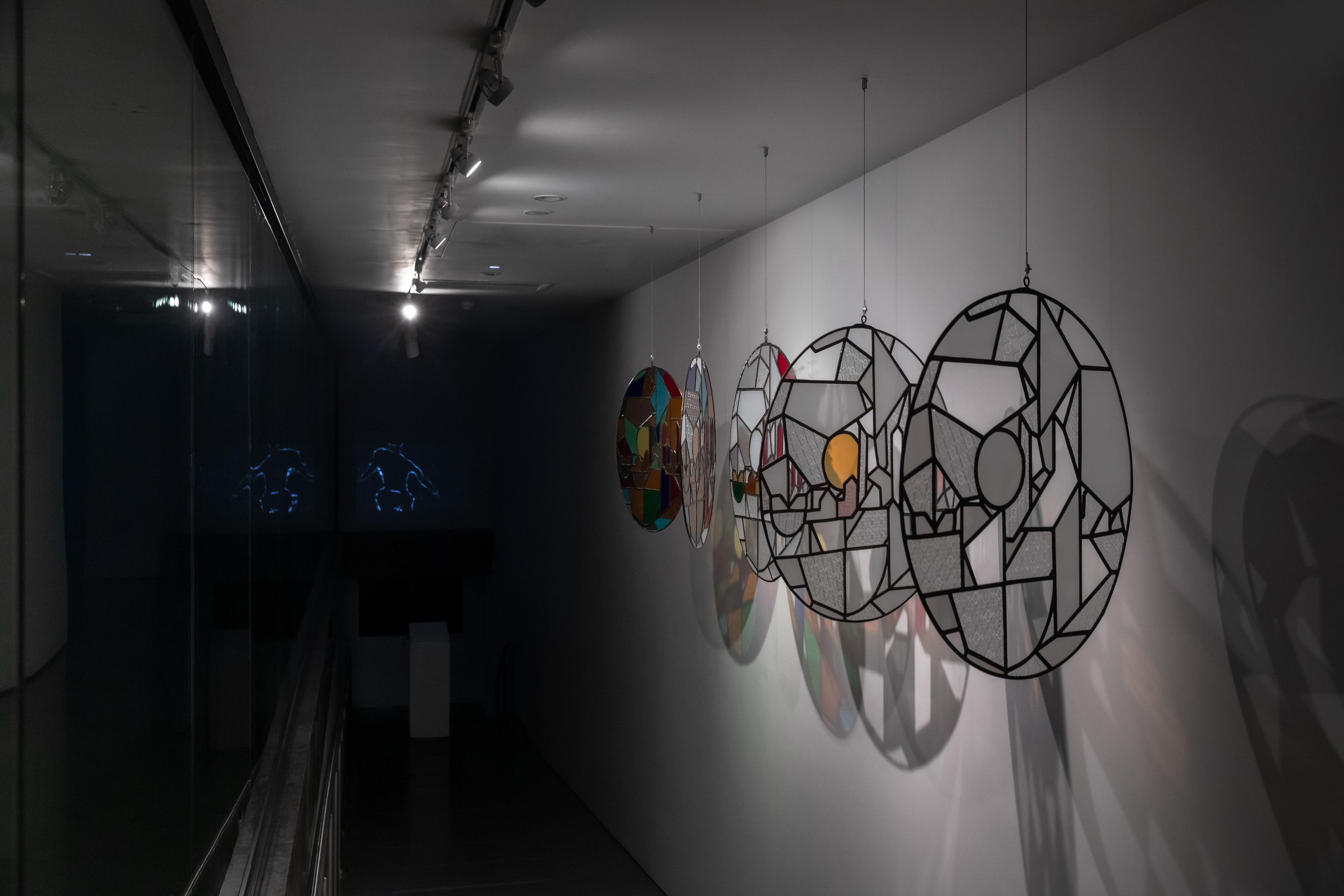 Installation view: Changing Track, P21 Gallery, London, 2023. Curated by Estelle Marois. Photo: Jack Elliot Edwards