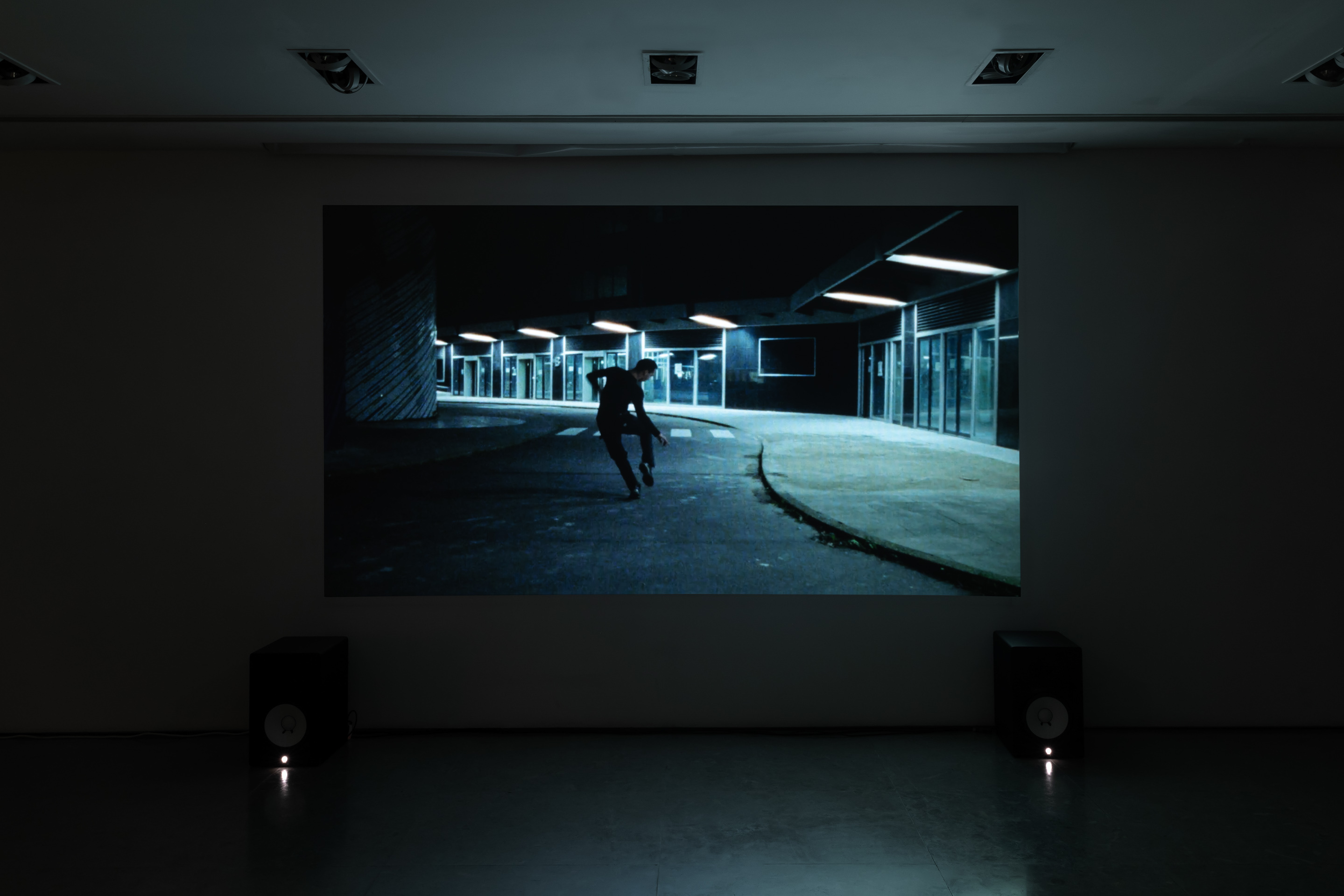 Installation view: Changing Track, P21 Gallery, London, 2023. Curated by Estelle Marois. Photo: Jack Elliot Edwards