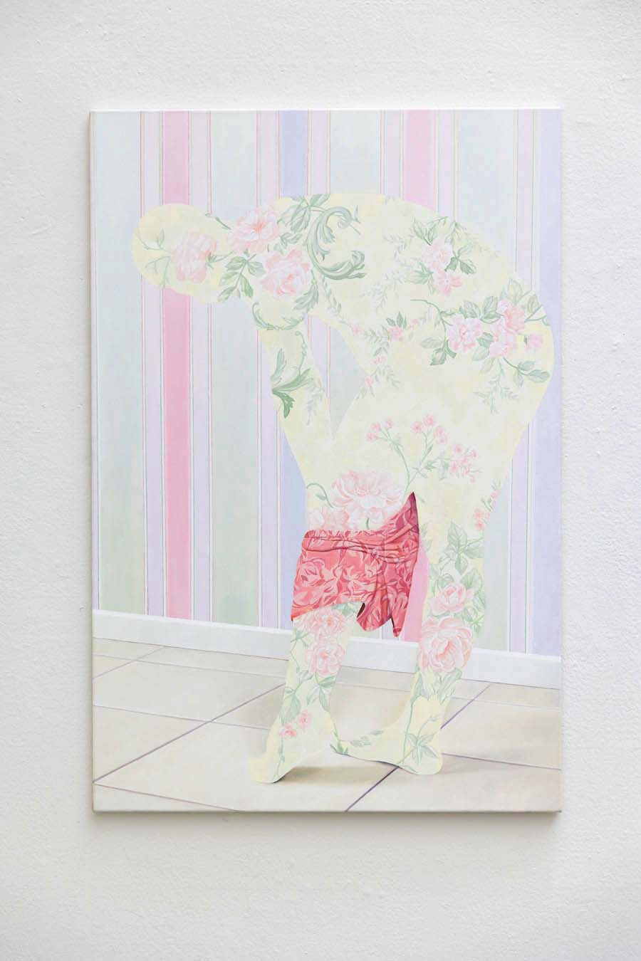 Leon Stoffelen, Wallflower, 120 x 80 cm, oil on canvas, 2022