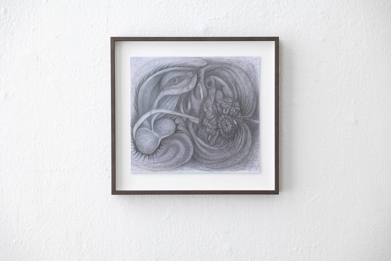 Koes Staassen, Unfold (in a generous way), 23,1 x 26,6 cm, graphite/flasche on paper, 2020