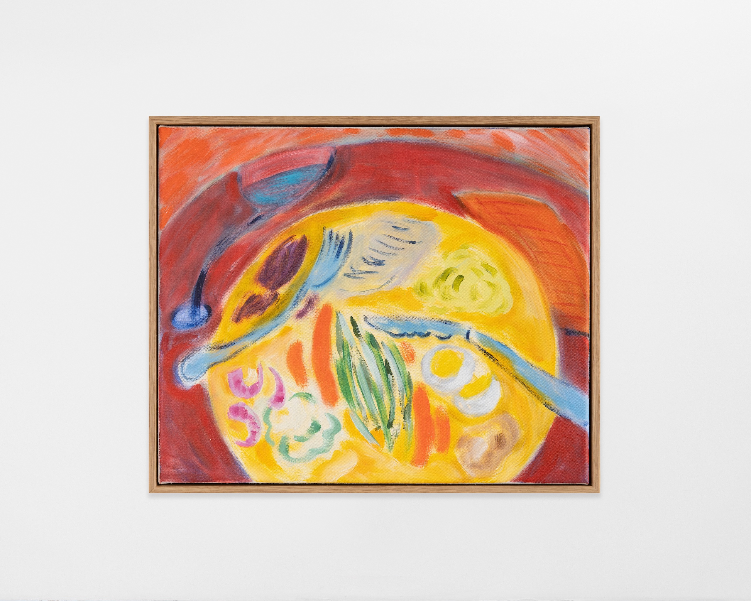 Installation view: Night Email to Friends, Brigade, Copenhagen 2023