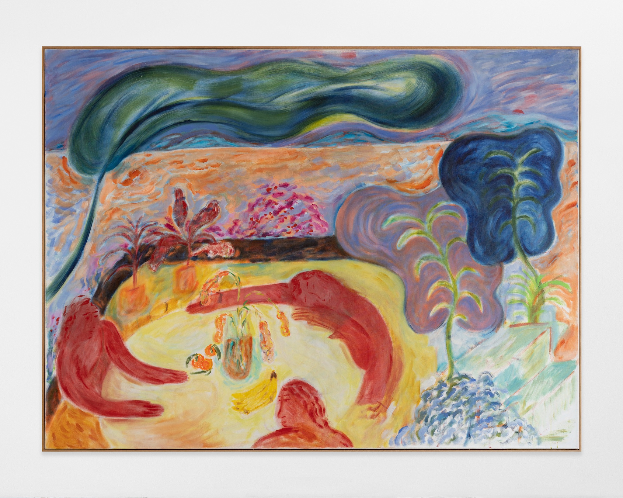 Installation view: Night Email to Friends, Brigade, Copenhagen 2023