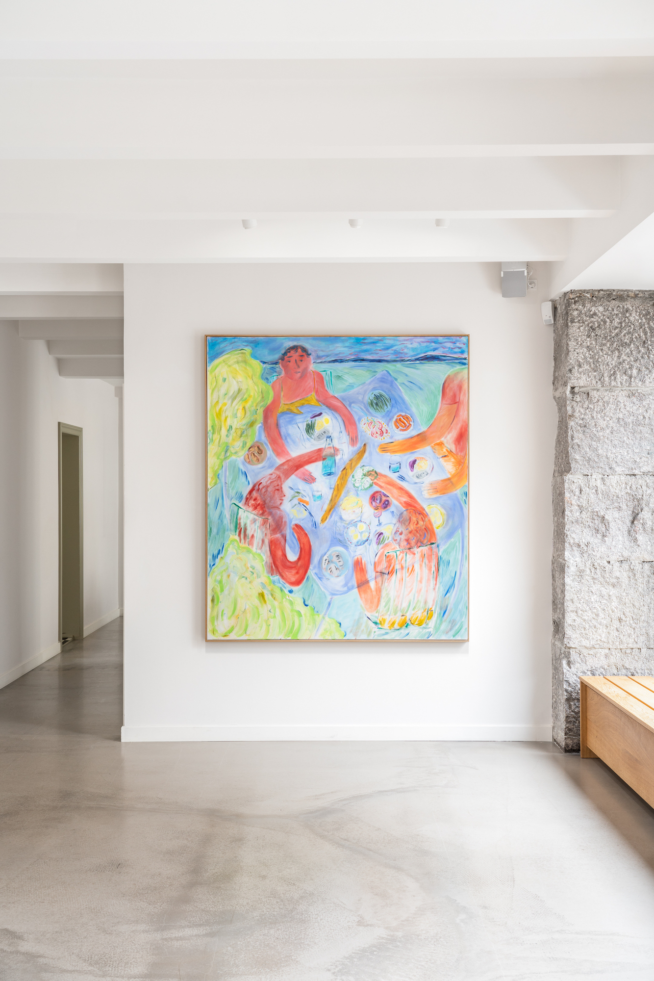 Installation view: Night Email to Friends, Brigade, Copenhagen 2023