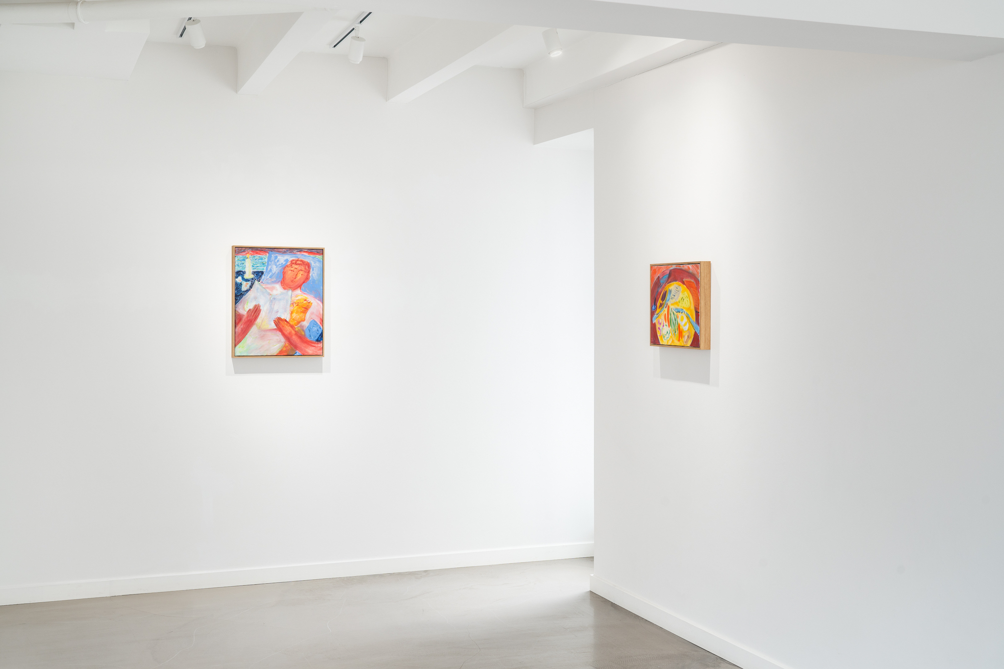 Installation view: Night Email to Friends, Brigade, Copenhagen 2023