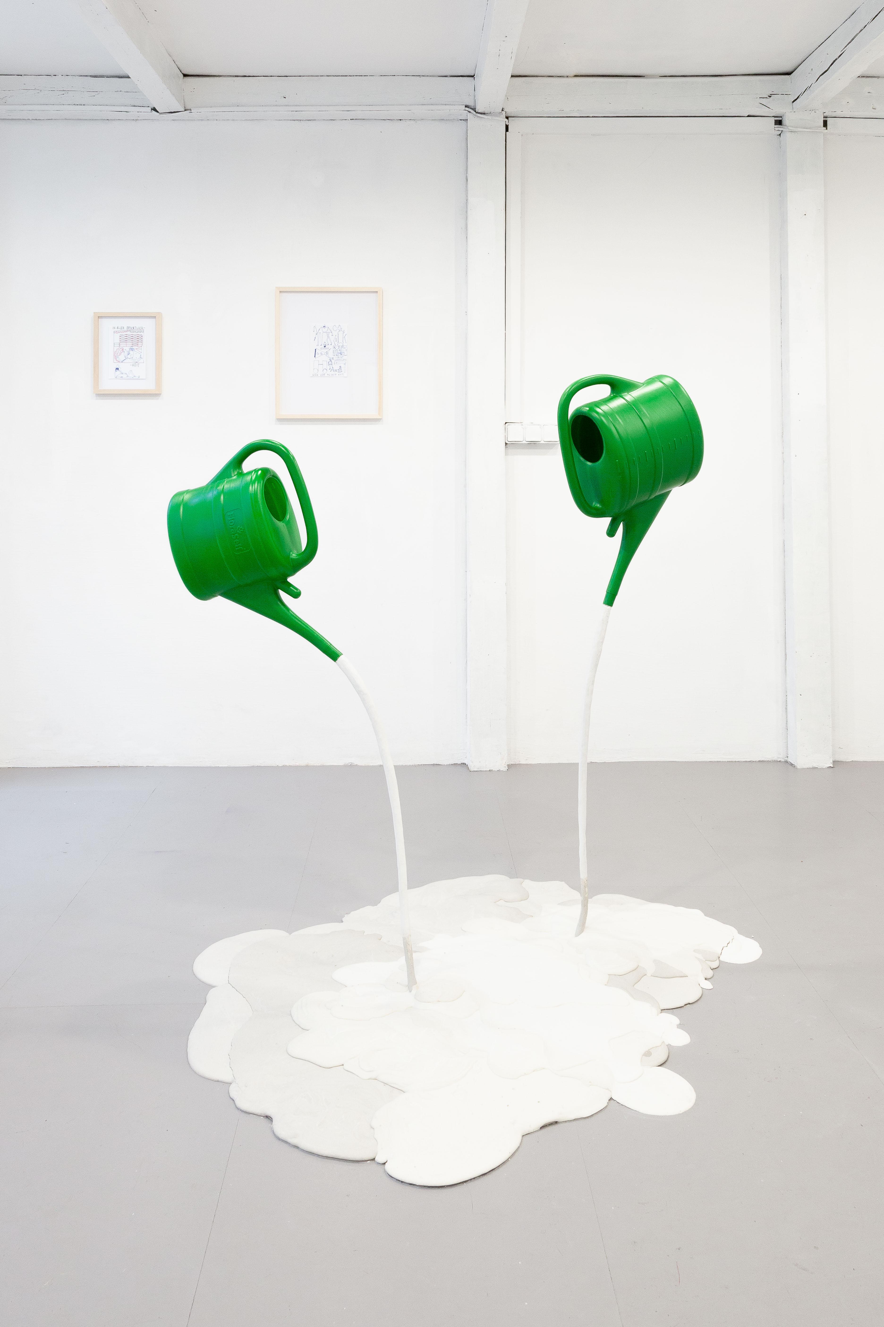 02. Mc Naughton, Marc Lotzmann, 2023, Warum schreibst du den Hasen nicht mit H, exhibition view 02, Suzie Shride