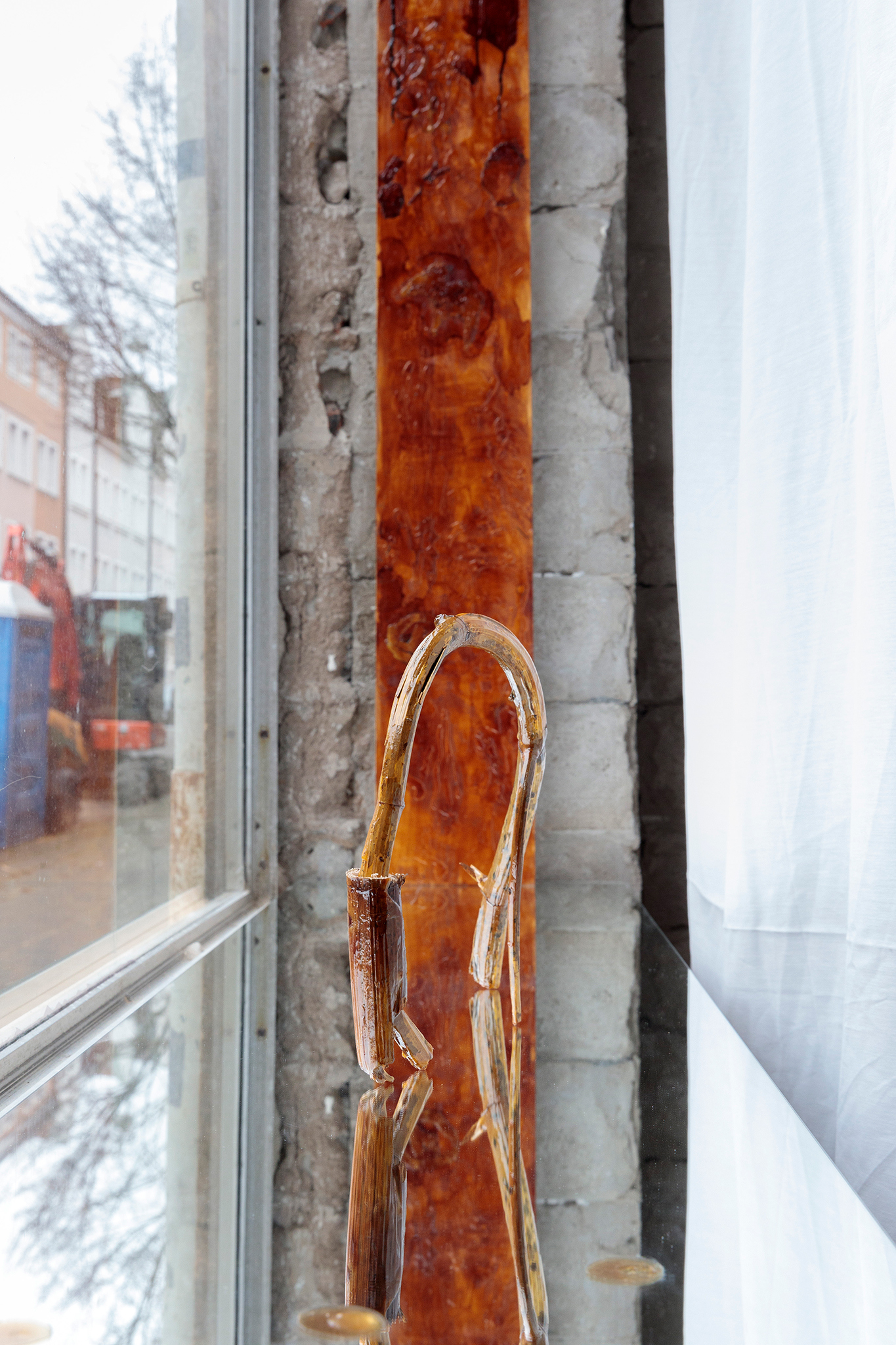 "Cut open in half. See what’s inside.", exhibition view: Galvanie Galerie, photos: Lukas Pürmayr