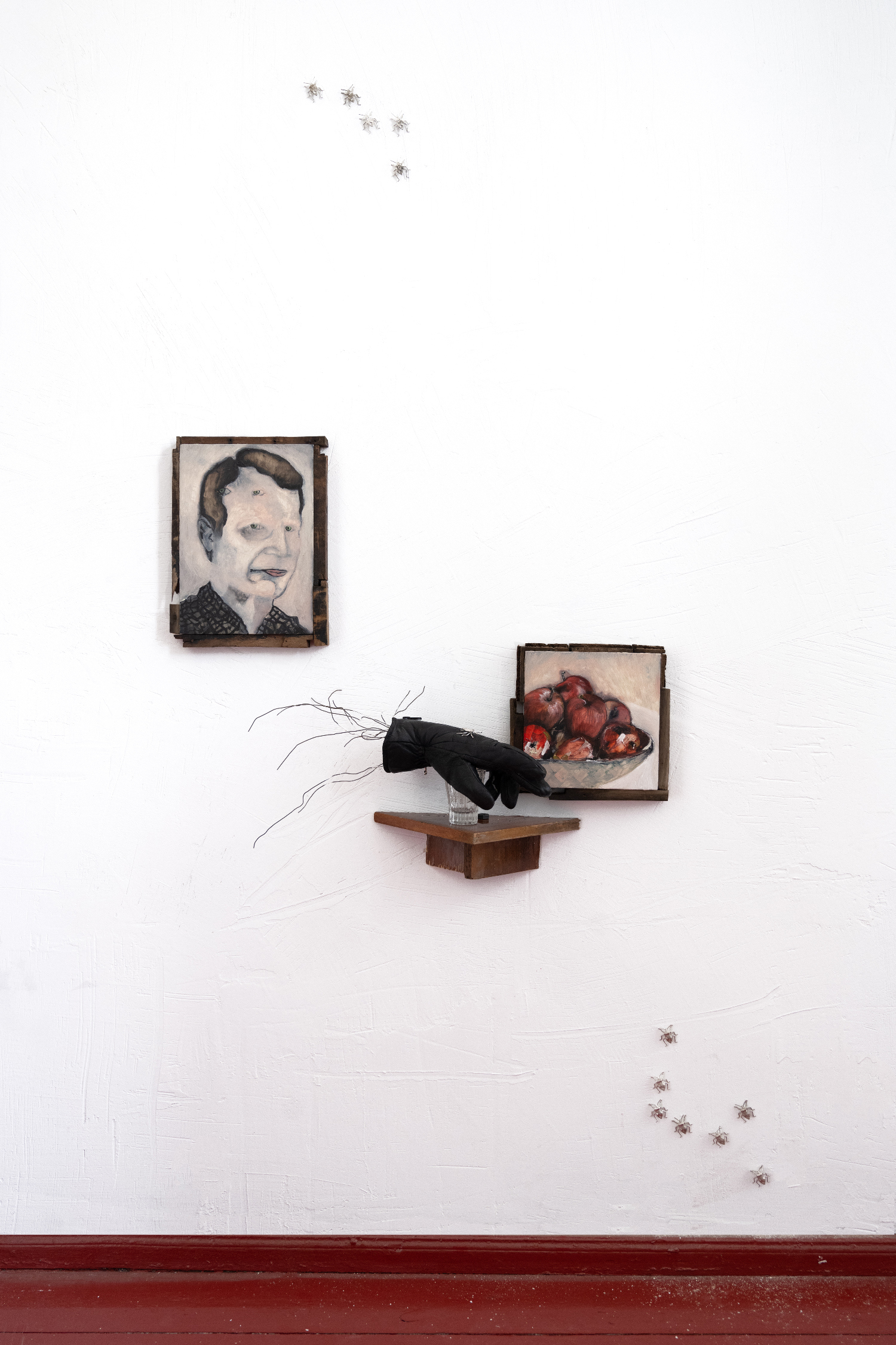 Installation View, Nika Kutateladze's  Solo Exhibition 'The way we live together' at VITRINE Bermondsey, 2023 