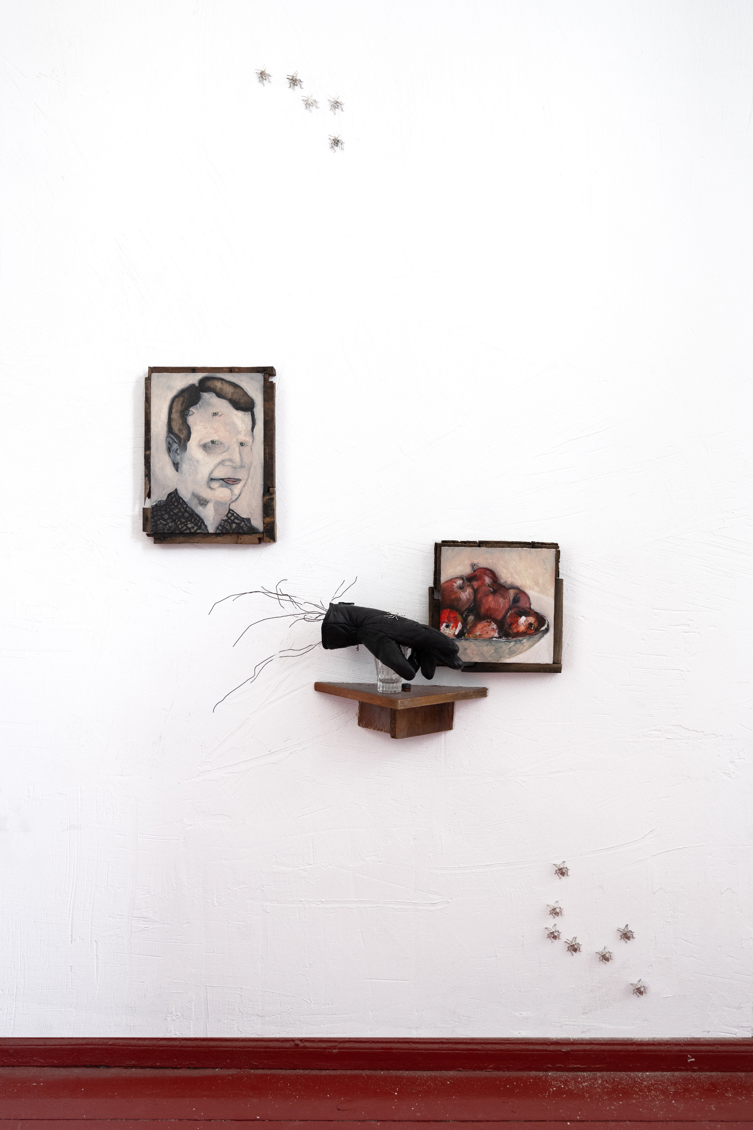 Installation View, Nika Kutateladze's Solo Exhibition 'The way we live together' at VITRINE Bermondsey, 2023