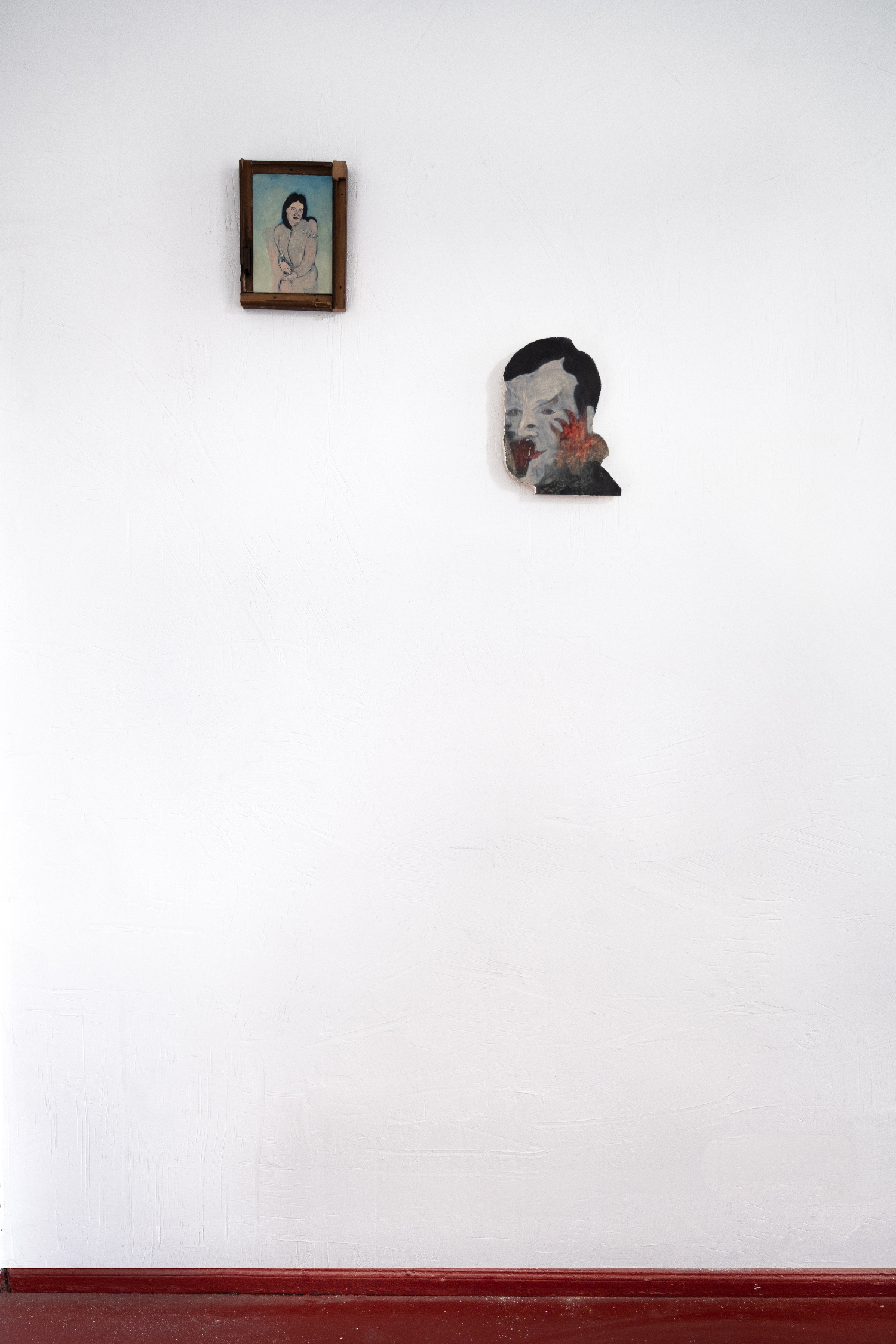 Installation View, Nika Kutateladze's  Solo Exhibition 'The way we live together' at VITRINE Bermondsey, 2023 