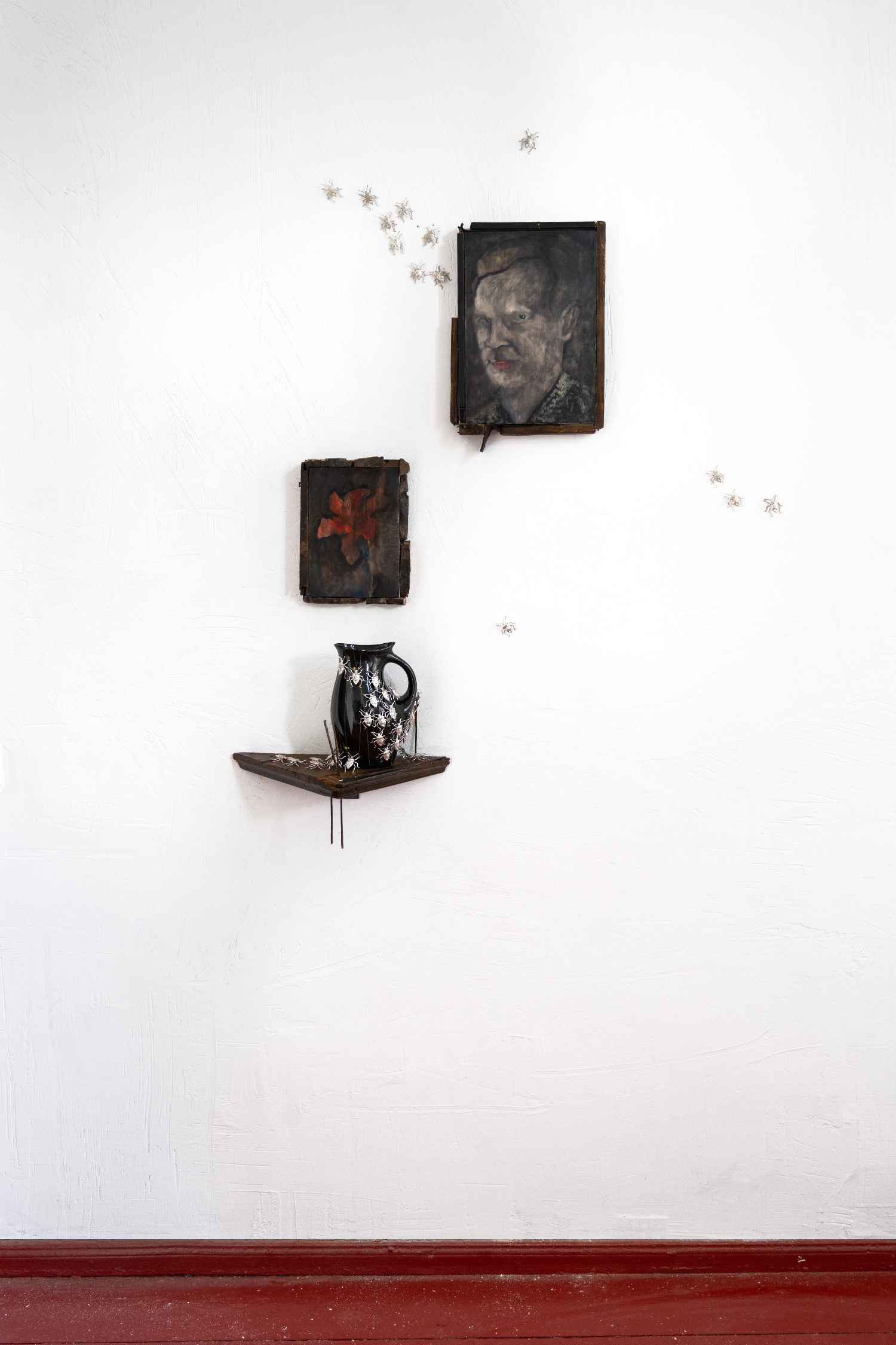 Installation View, Nika Kutateladze's Solo Exhibition 'The way we live together' at VITRINE Bermondsey, 2023