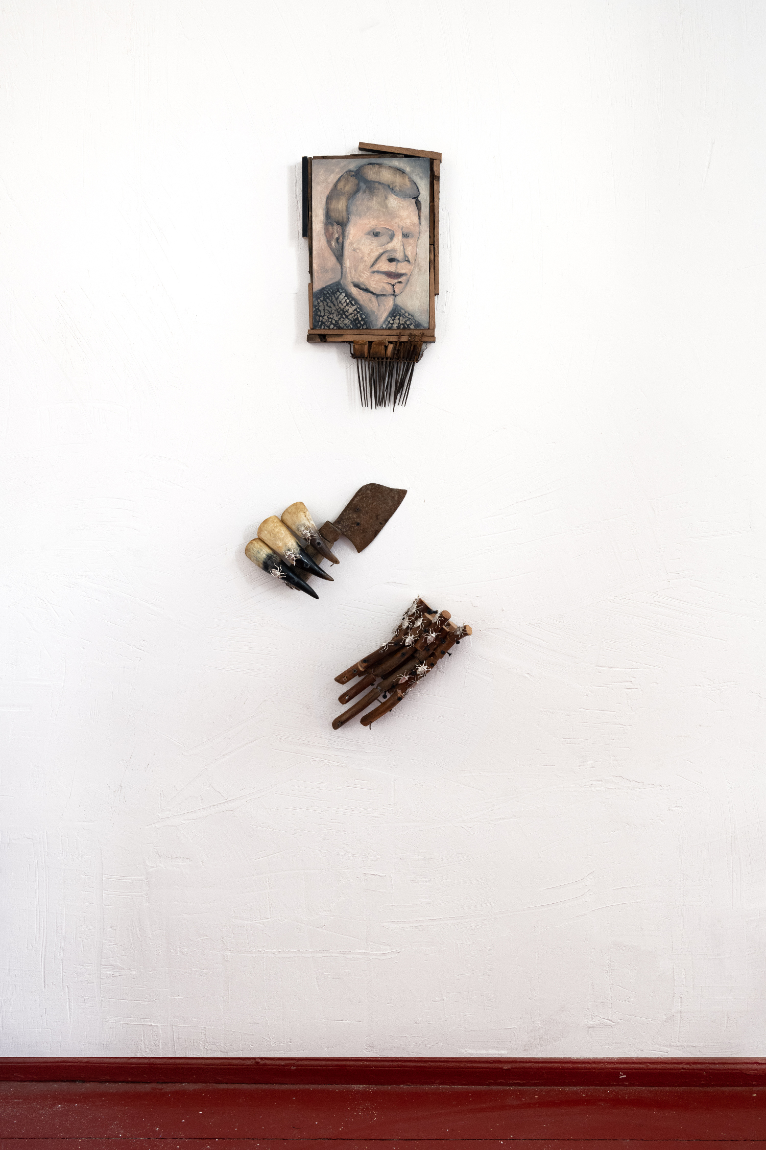 Installation View, Nika Kutateladze's  Solo Exhibition 'The way we live together' at VITRINE Bermondsey, 2023 
