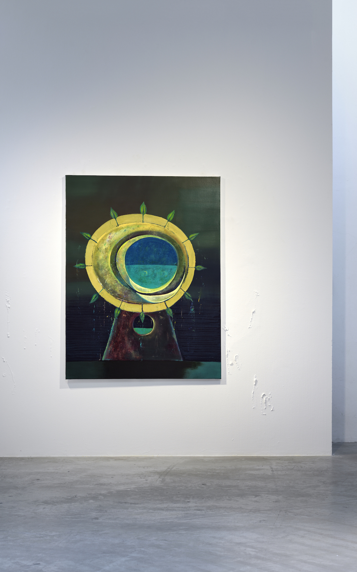 Pavla Malinová, Take off Time, 2022, 130 x 170 cm, oil on canvas