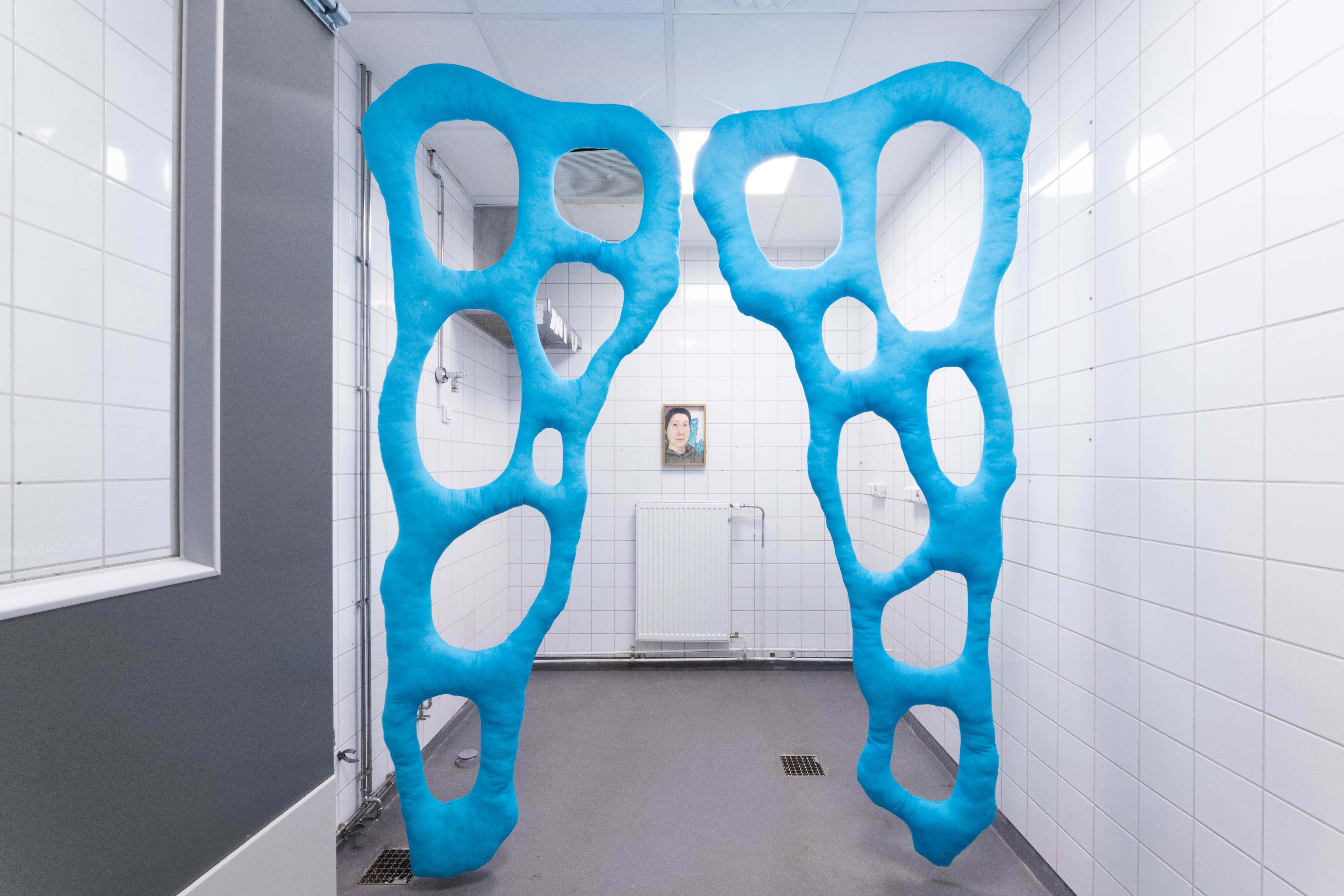 Pitted Dates: FOR SOMETHING TO BE FILLED, installation view