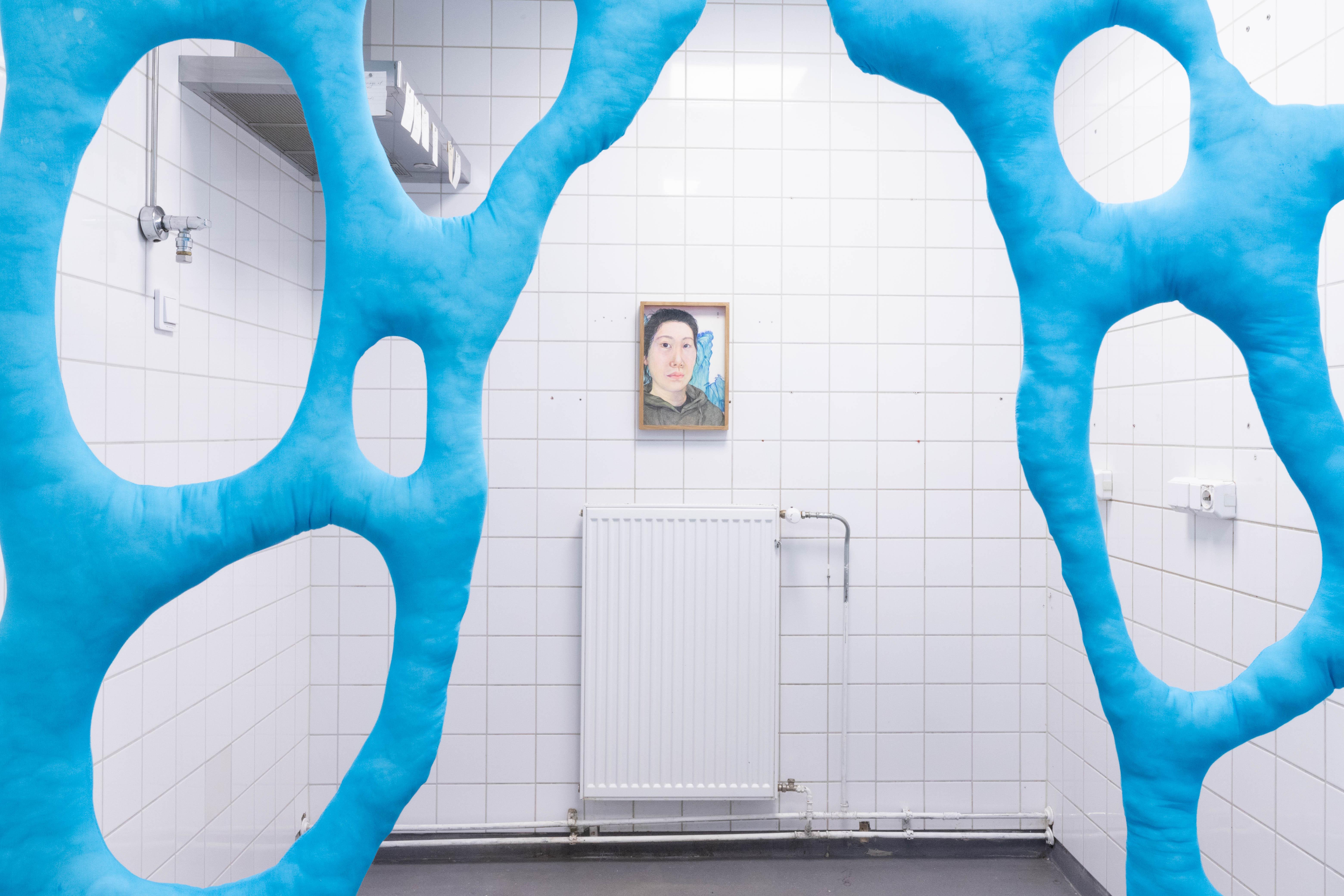 Pitted Dates: FOR SOMETHING TO BE FILLED, installation view