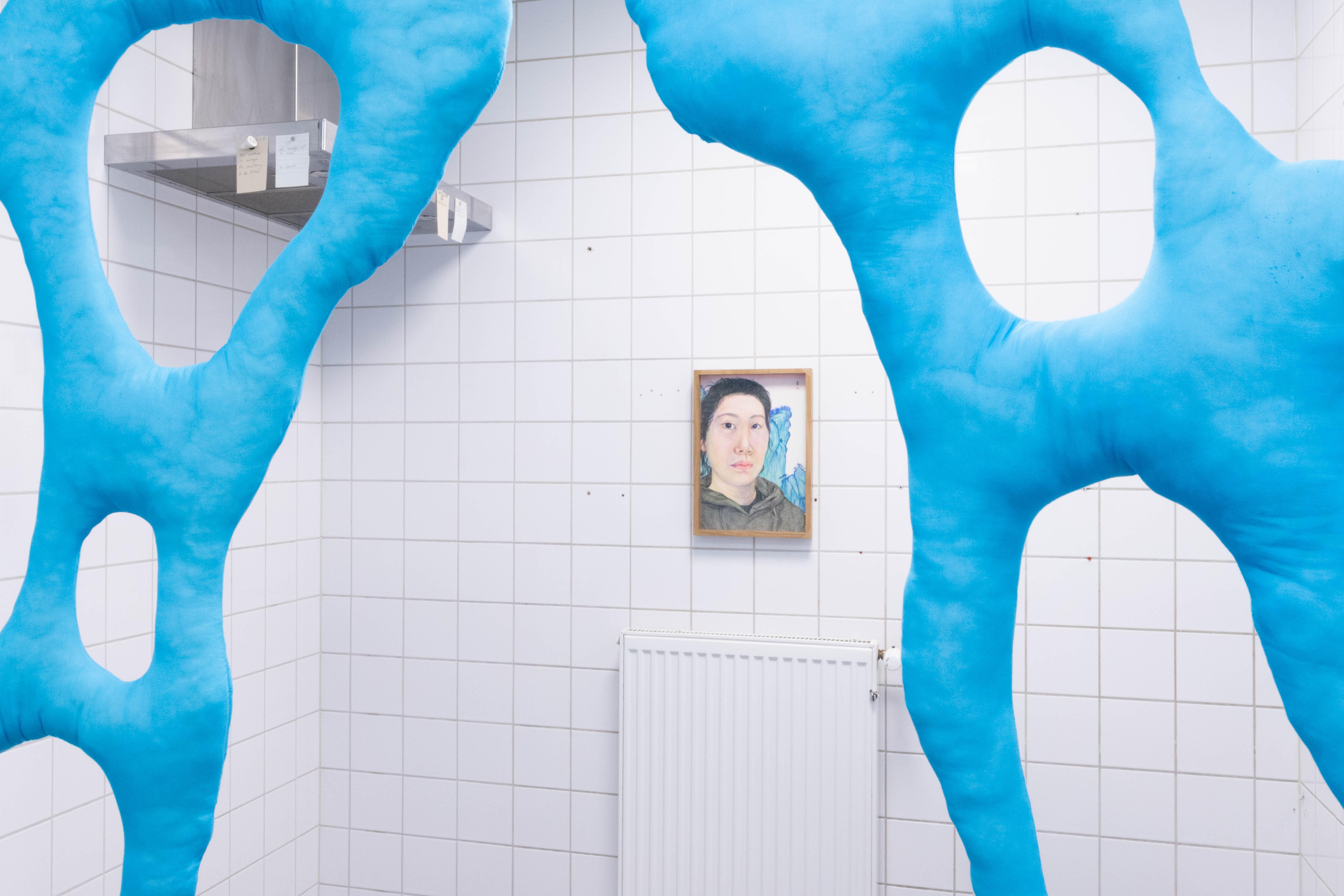 Pitted Dates: FOR SOMETHING TO BE FILLED, installation view