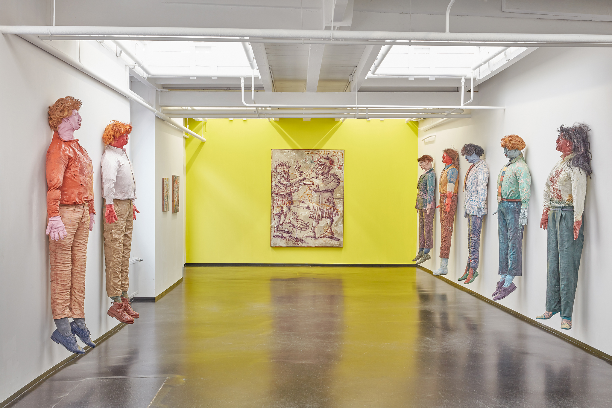 Exhibition view Happy To Hear You're Doing Fine, Kunstencentrum 38CC, Delft, 2023.