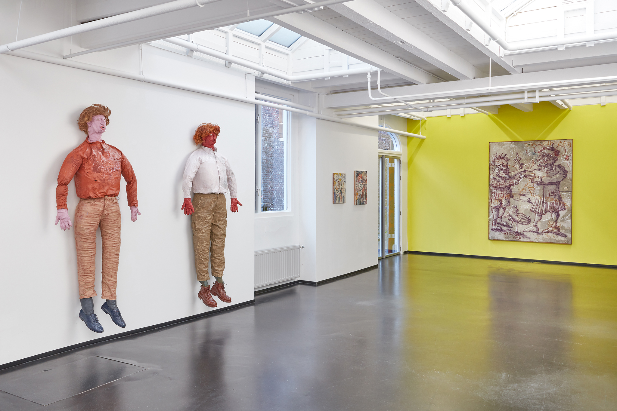 Exhibition view Happy To Hear You're Doing Fine, Kunstencentrum 38CC, Delft, 2023.